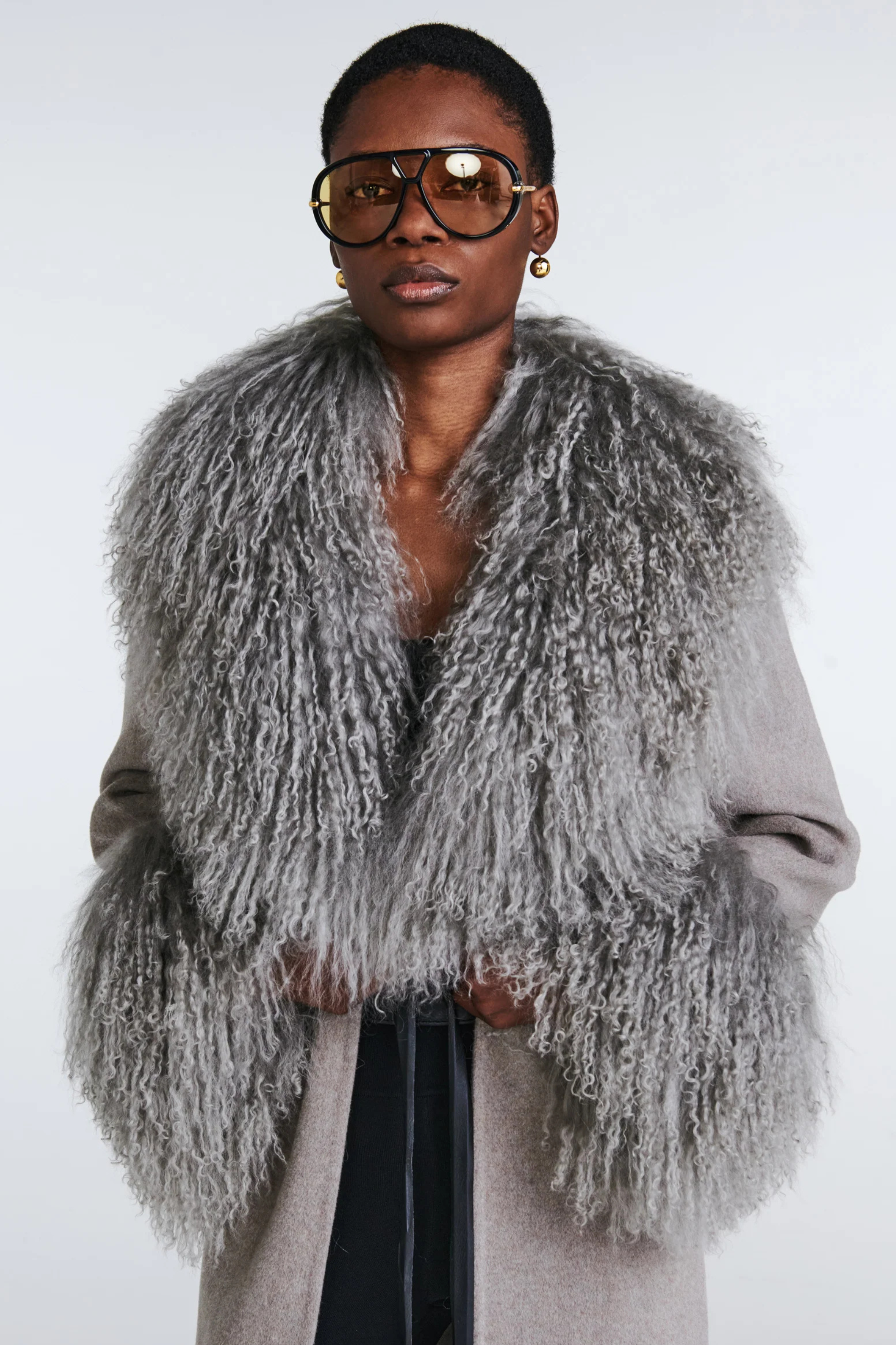 Lily Wool Coat Sterling