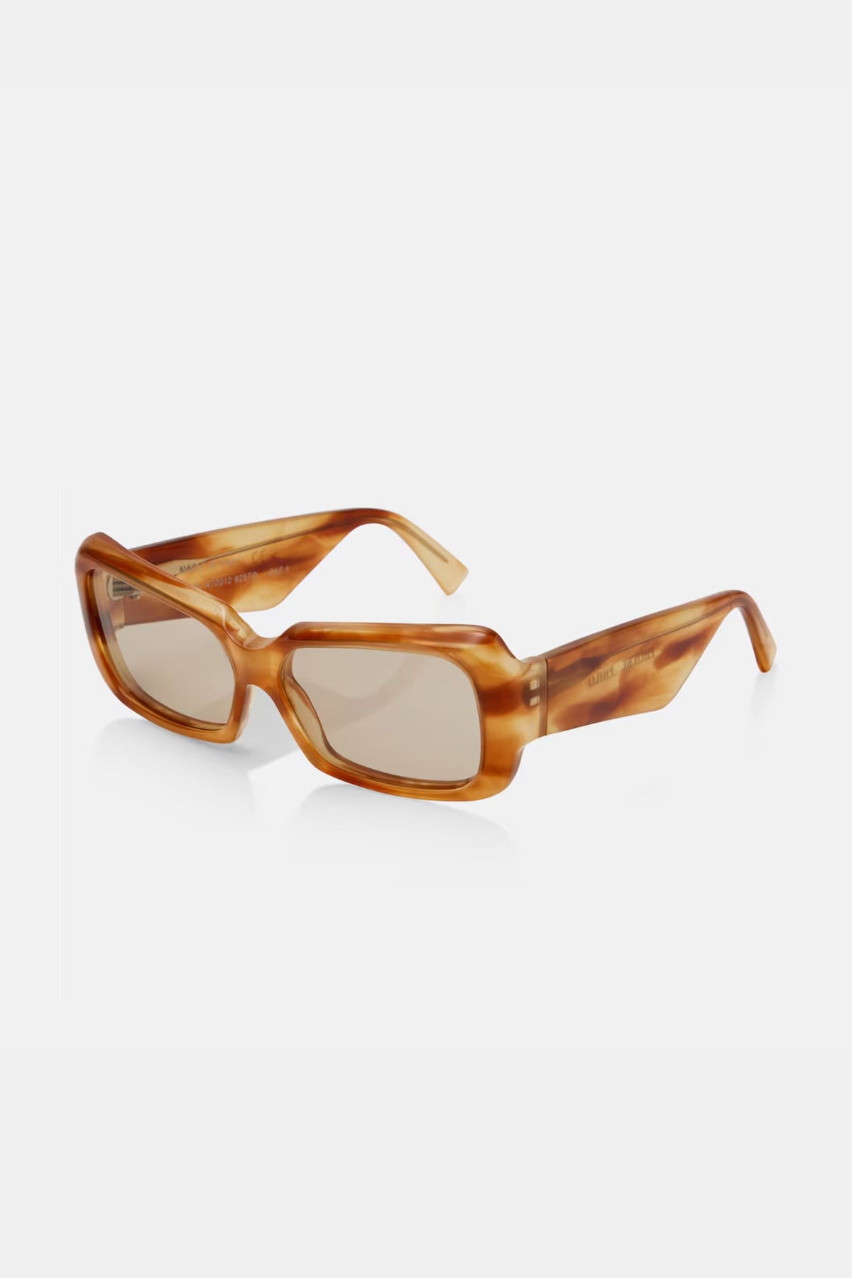 Phoebe Philo Score Rectangular Sunglasses