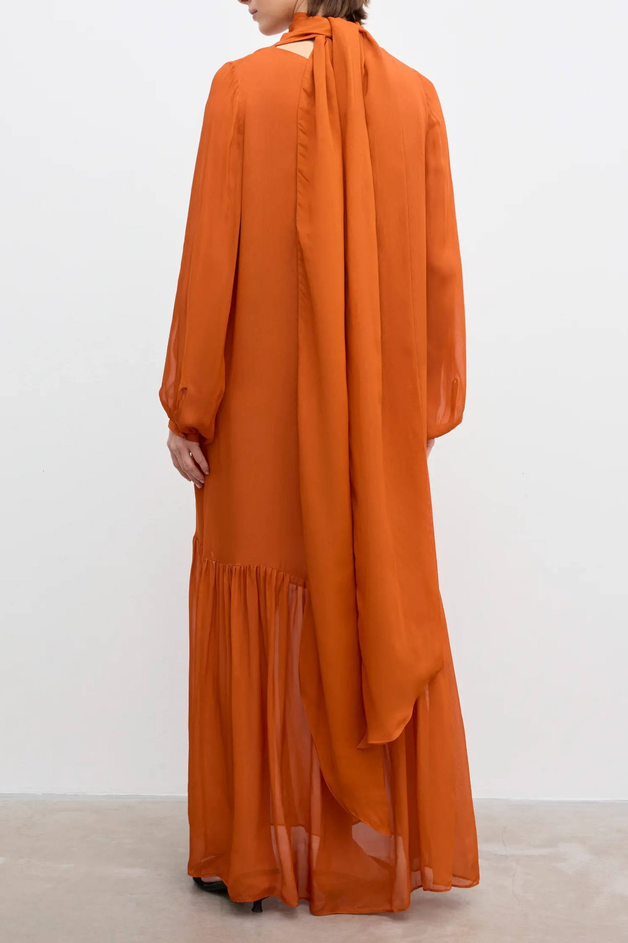 Scarf Maxi dress - Bessette