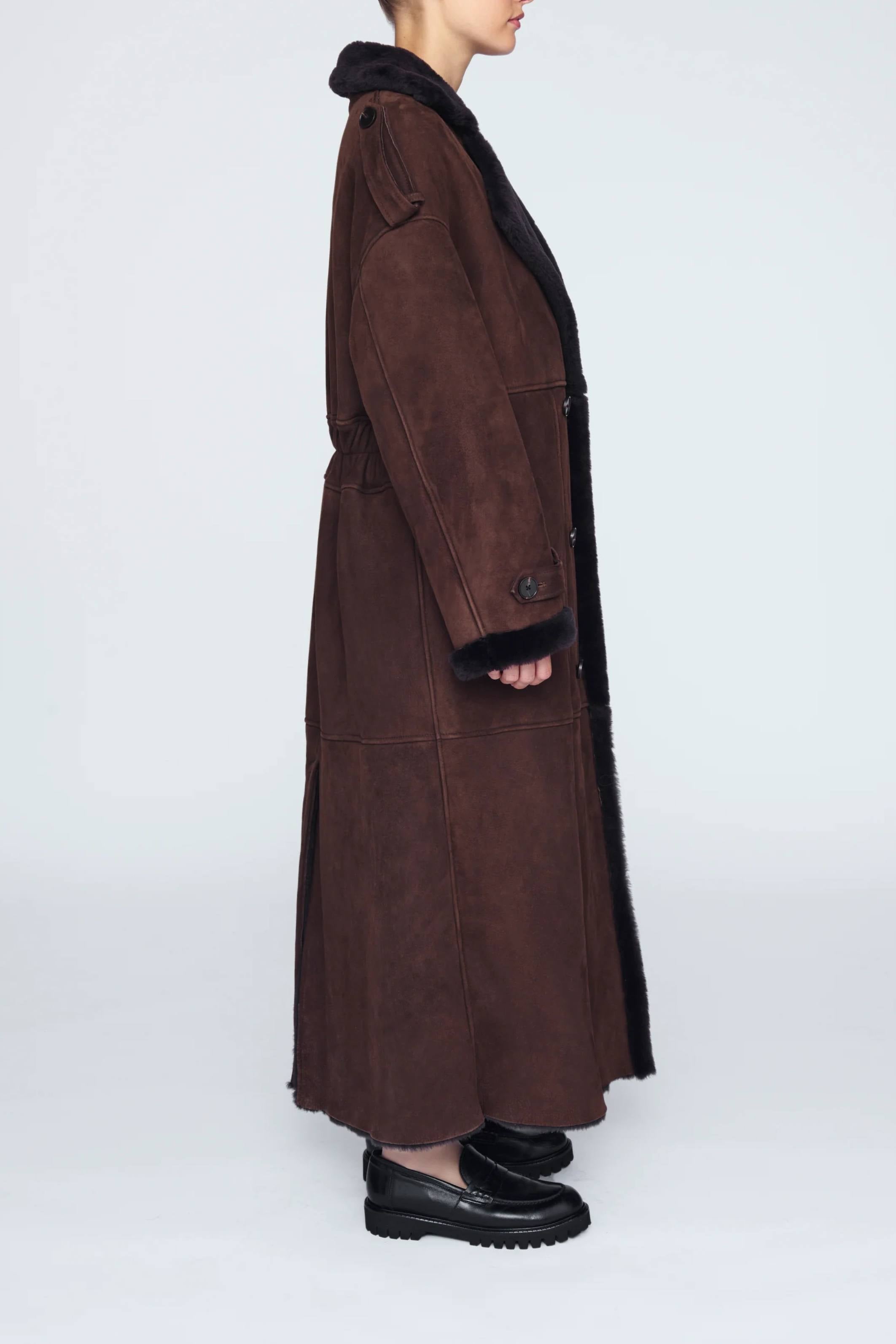 Evander Shearling Coat
