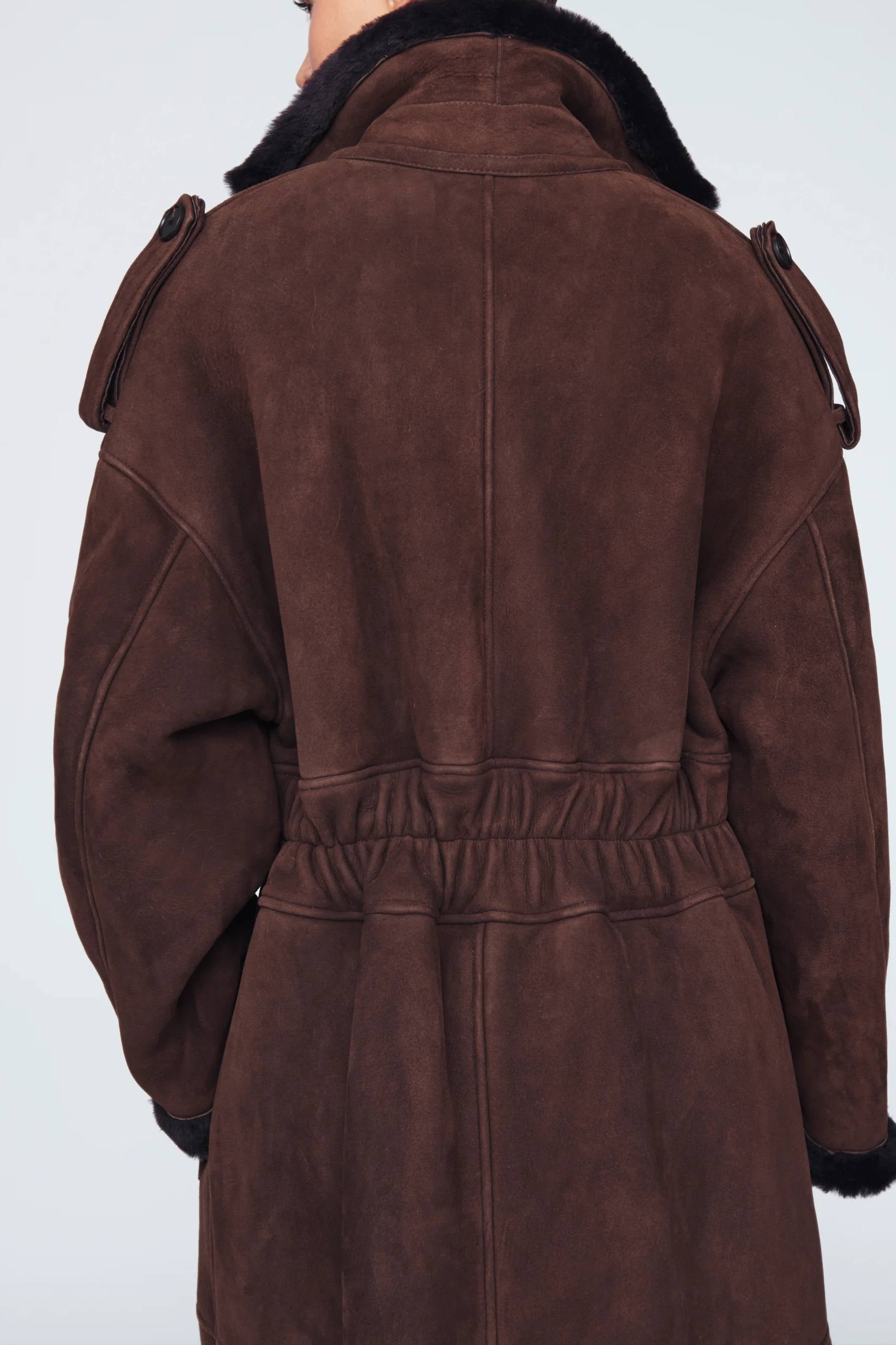 Evander Shearling Coat