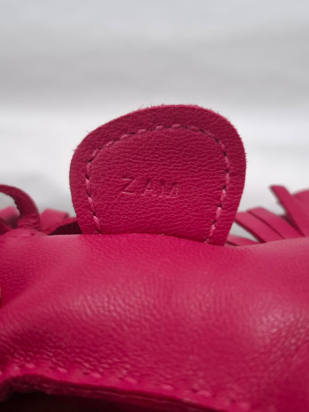 Hermès Rodeo PM Charm in Pink Leather