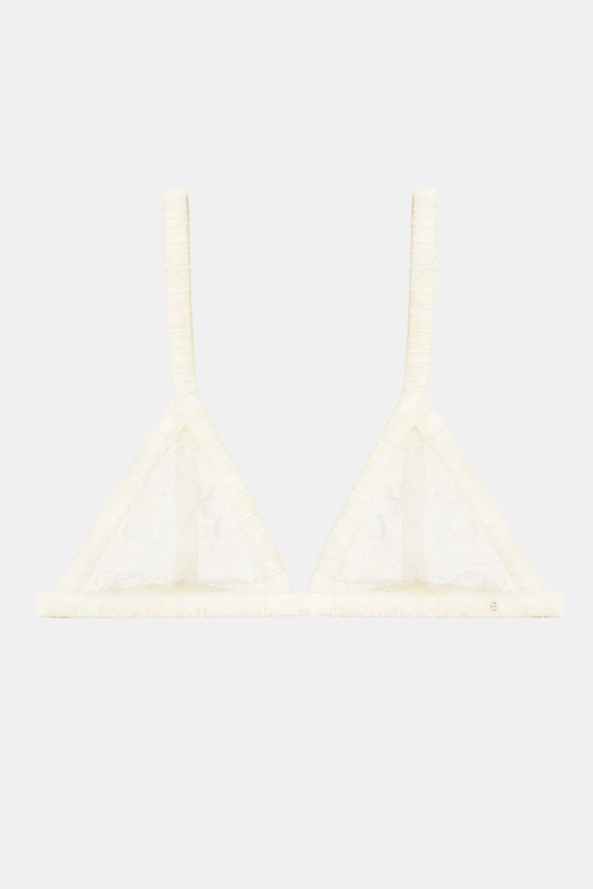 Anine Bing Lorel Bra White