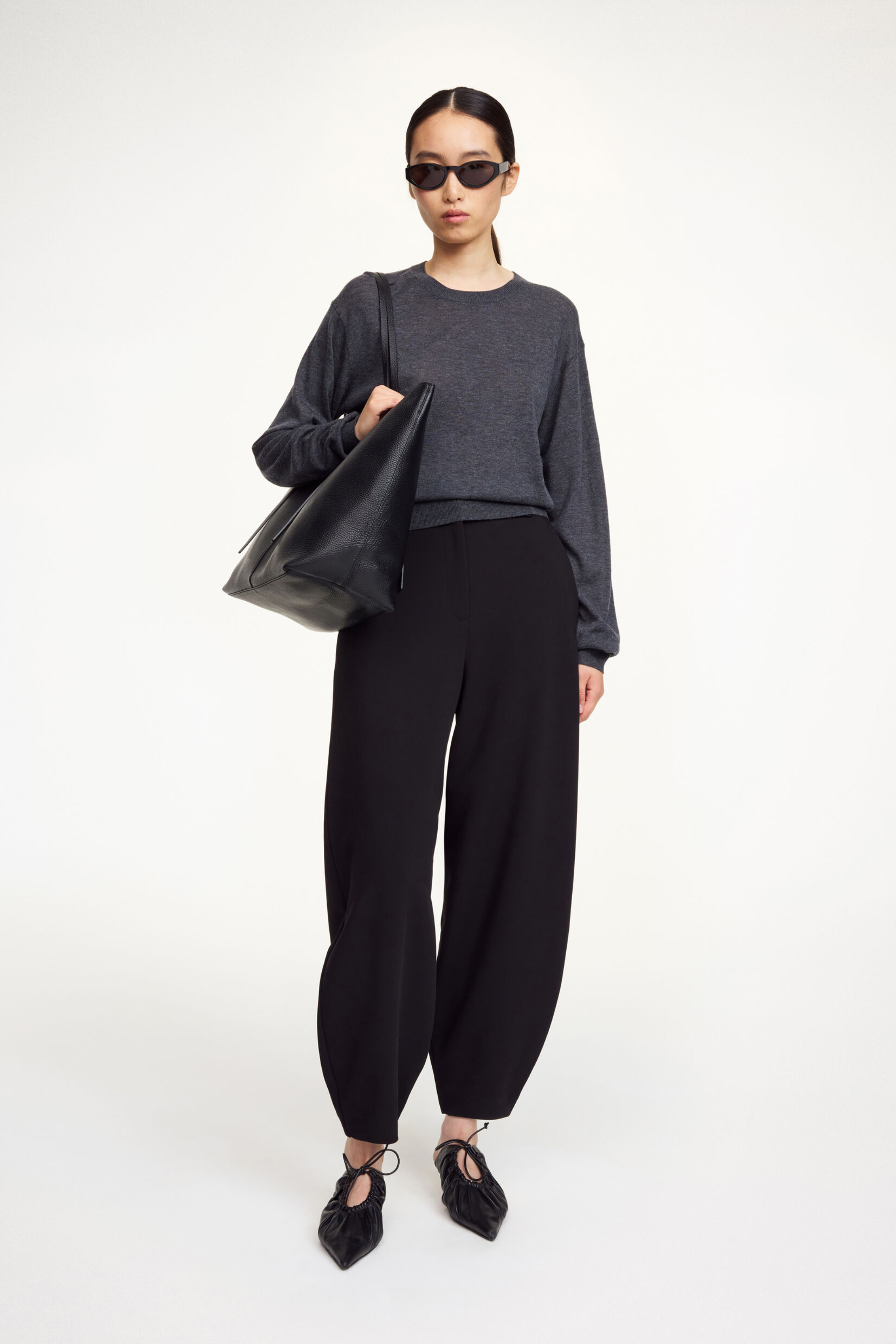 Carlien Wool Trousers-By Malene Birger-Bessette