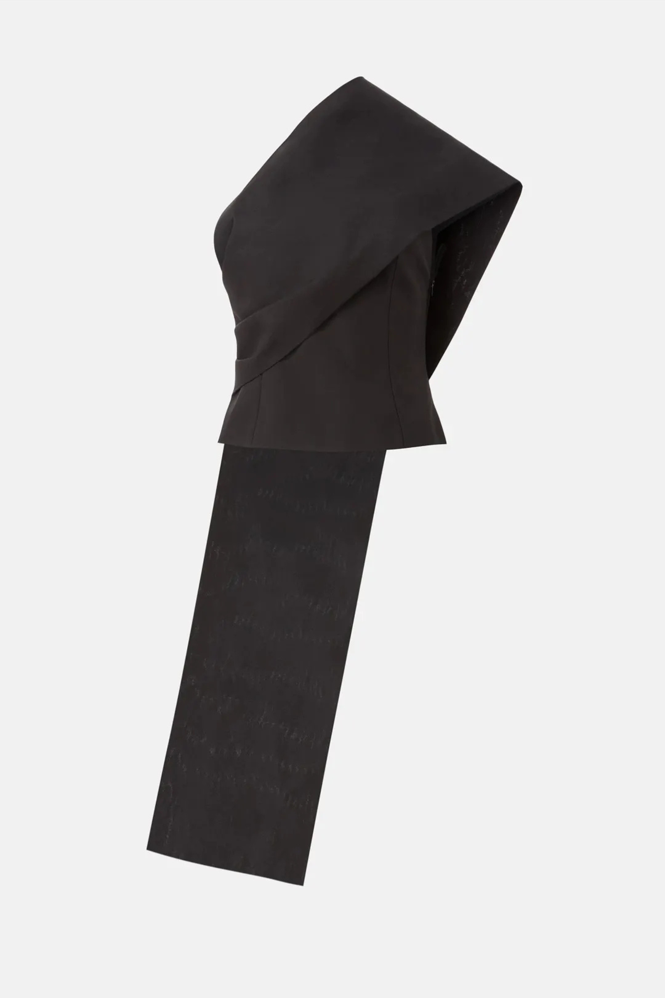 One-Shoulder Cape Top - Bessette