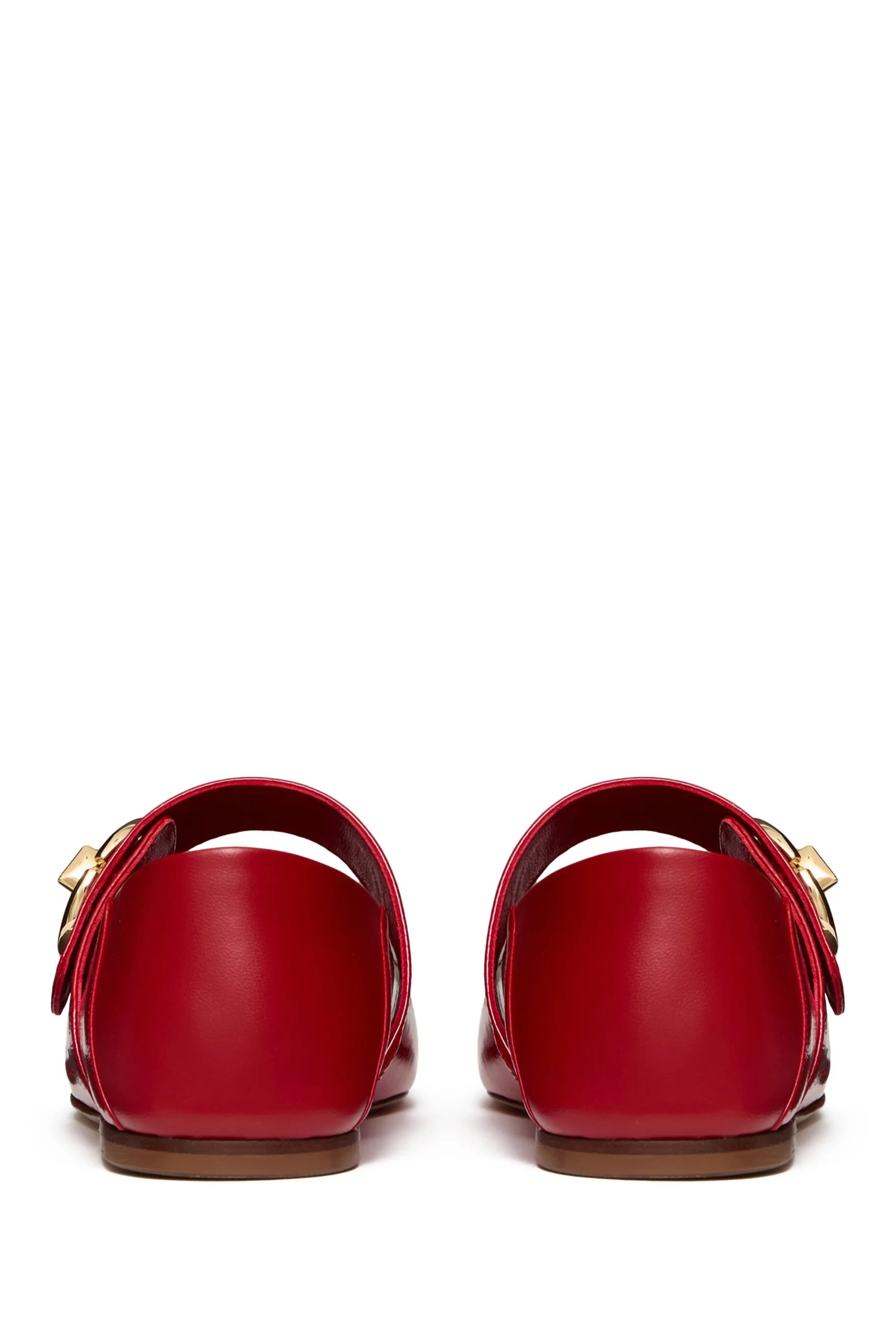 Valentino V-Logo Mary Jane Flats - Bessette