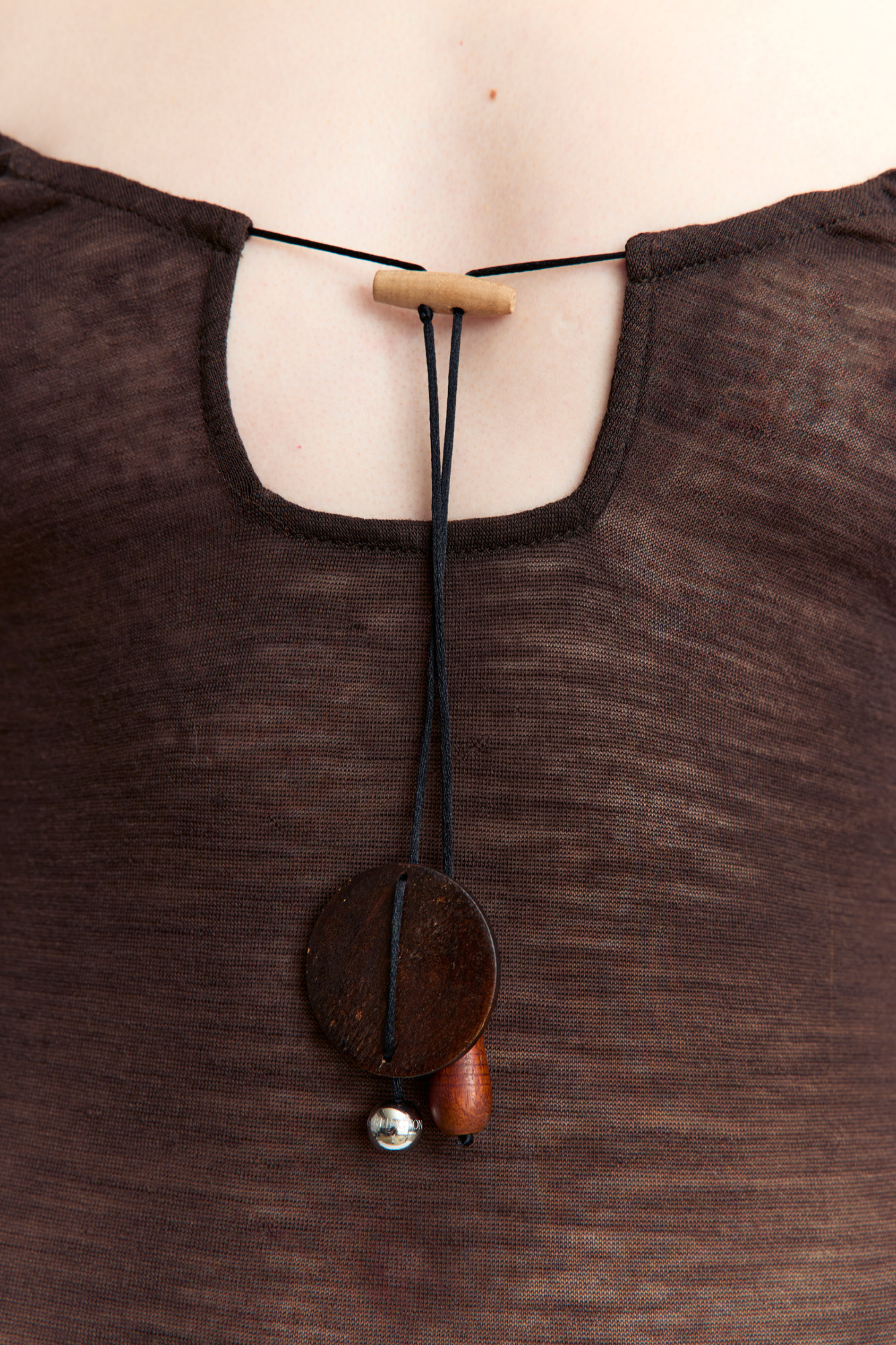 Solaria Midi Dress Brown - Bessette