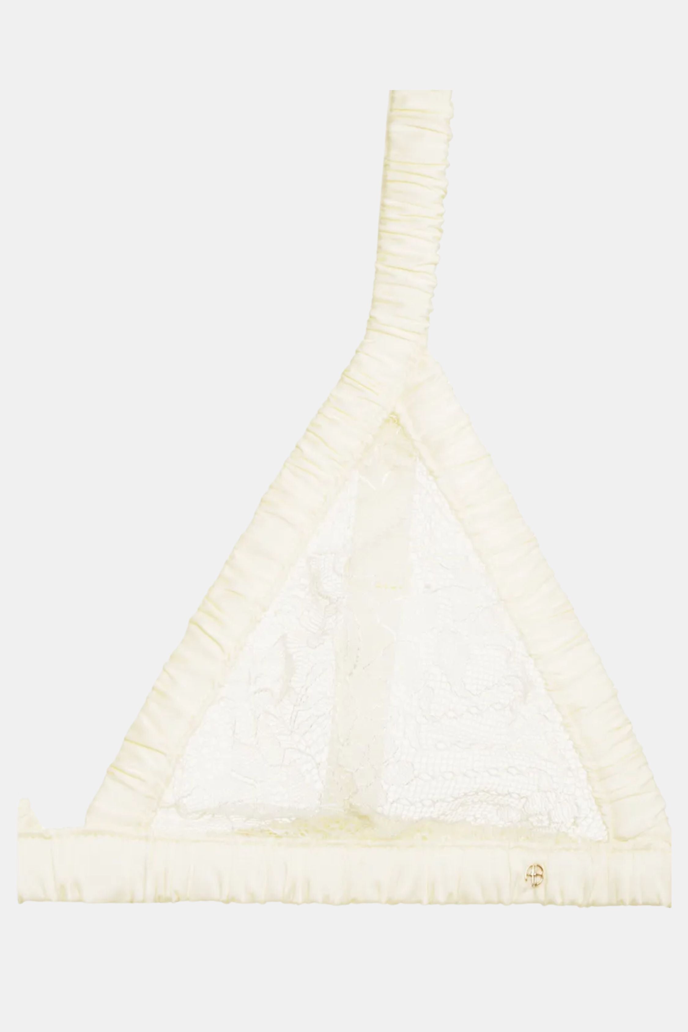 Anine Bing Lorel Bra White