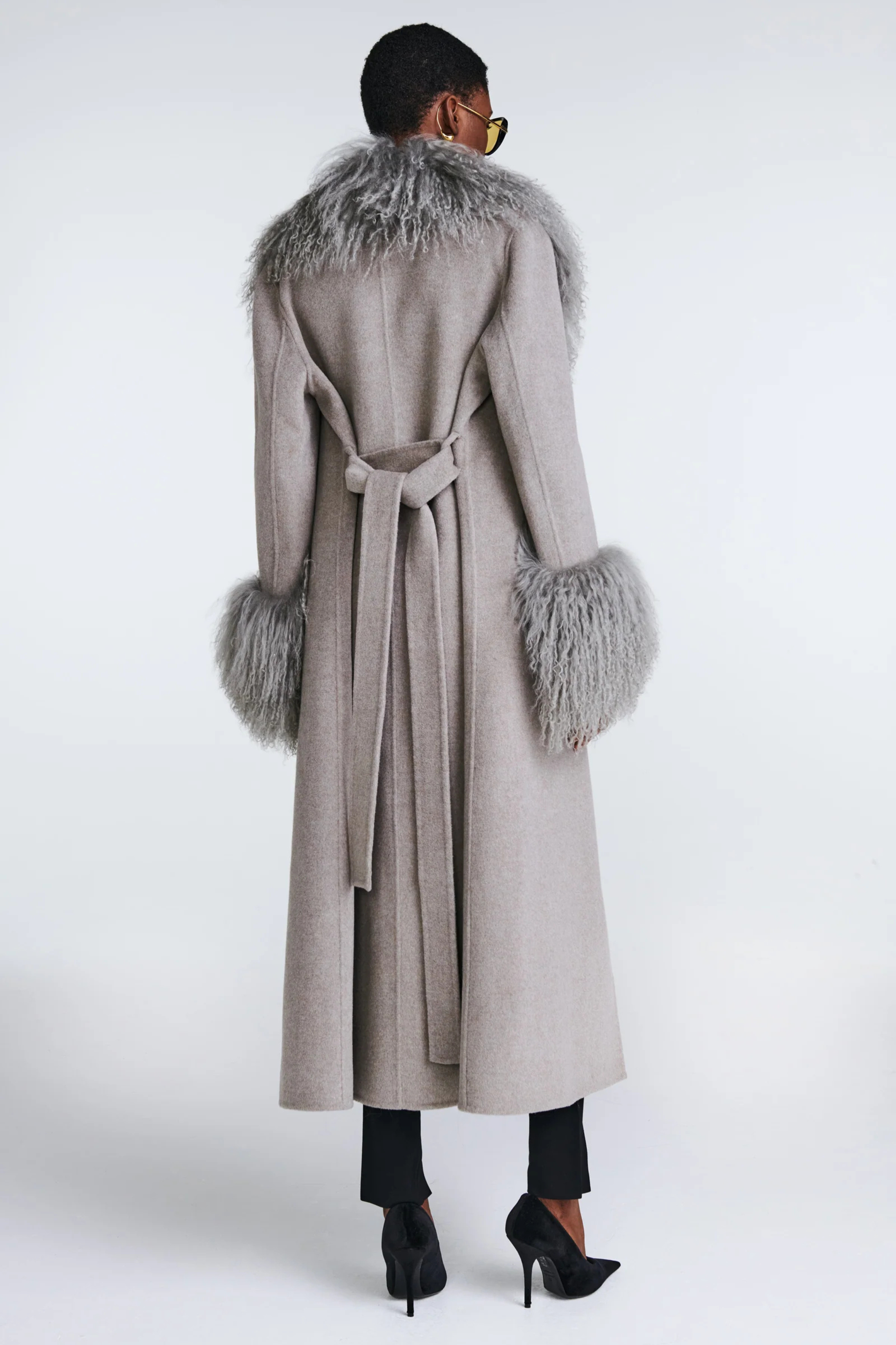 Lily Wool Coat Sterling