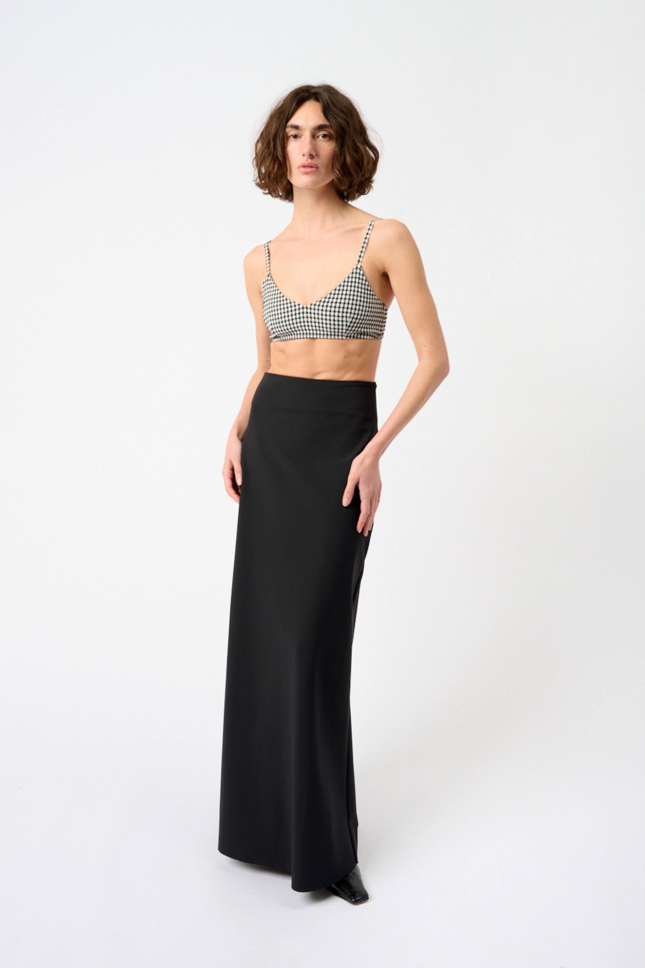 حمالة صدر من قماش السيرسوكر المخطط