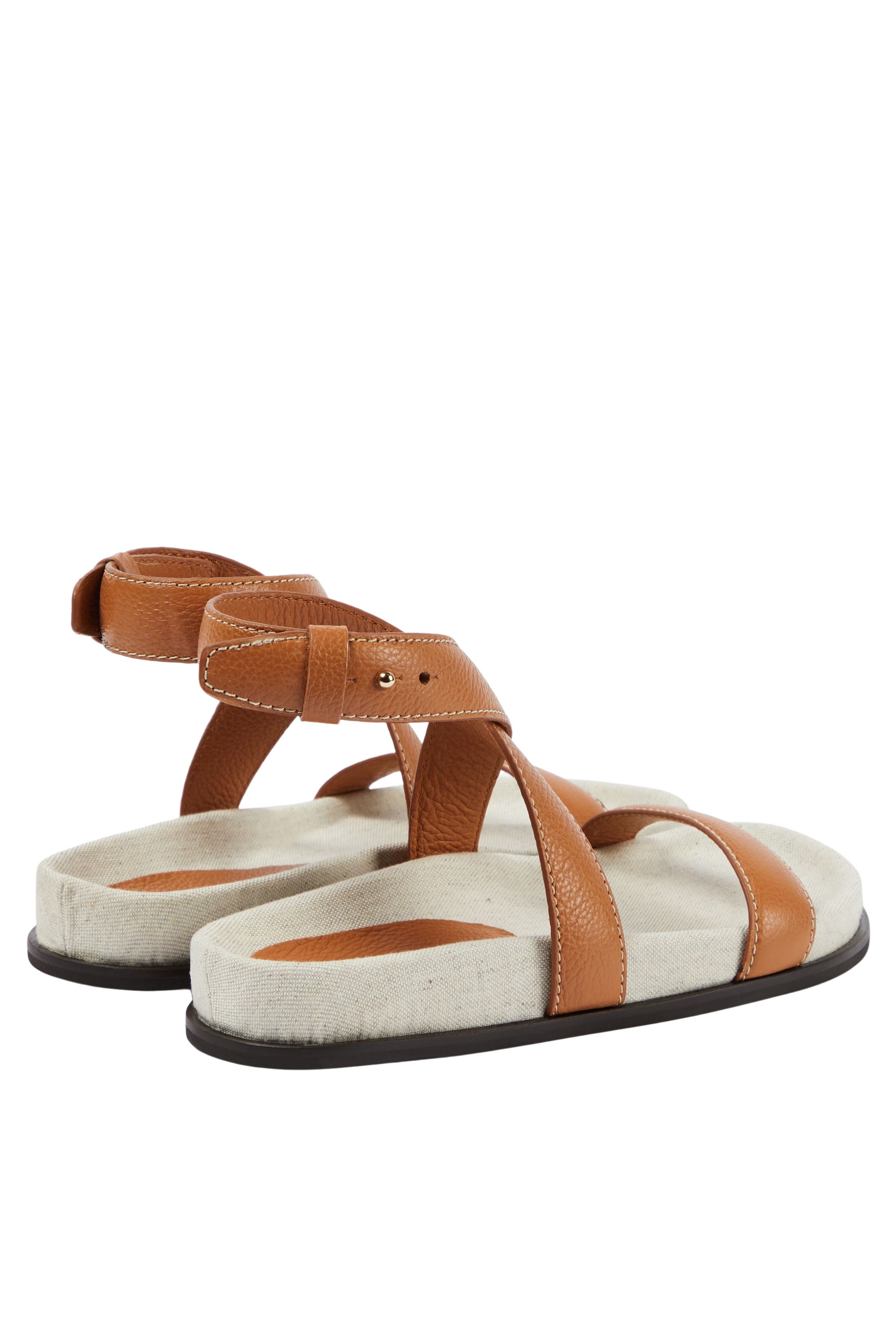 Toteme The Leather Chunky Sandal