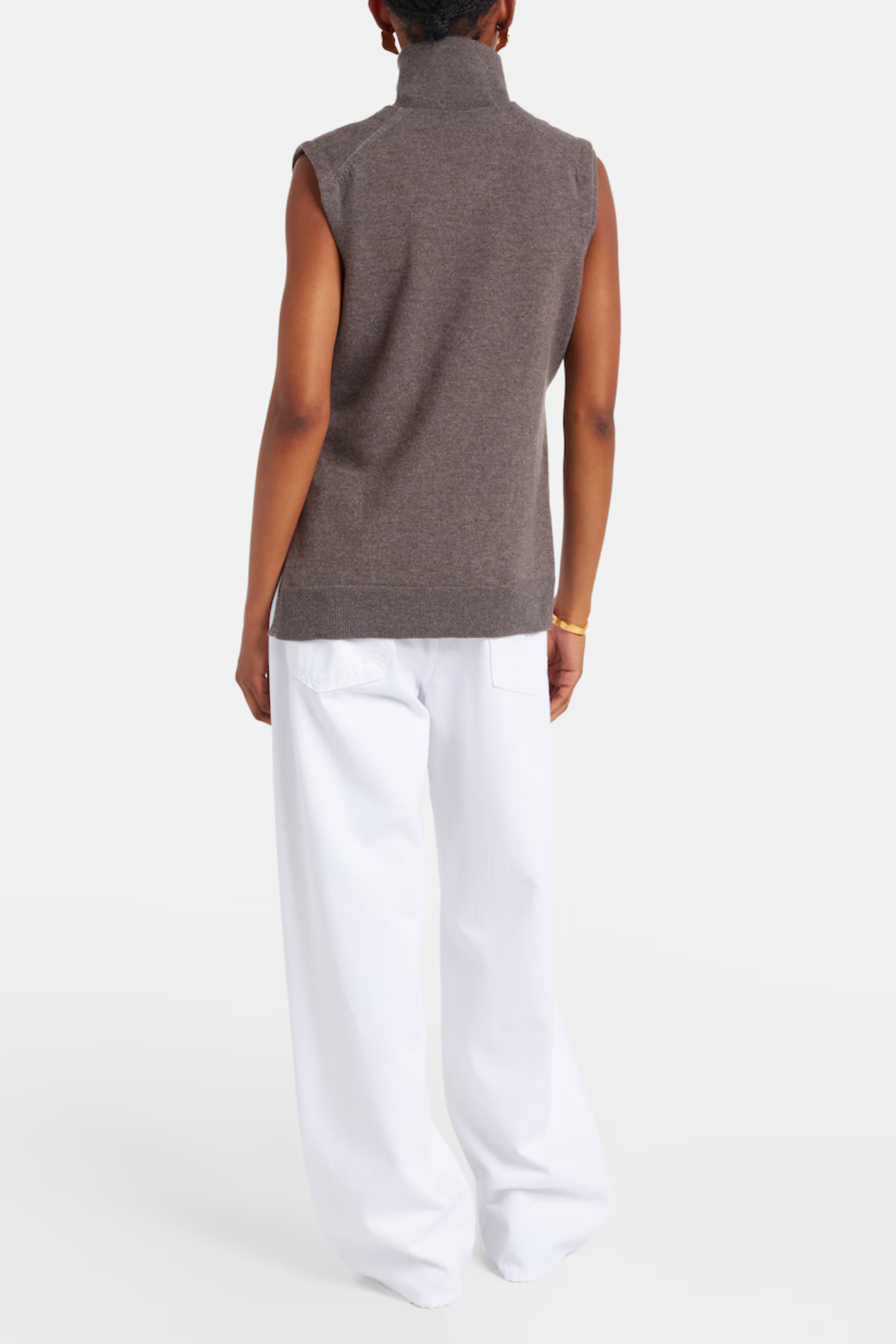 Double-layered knit top - Bessette