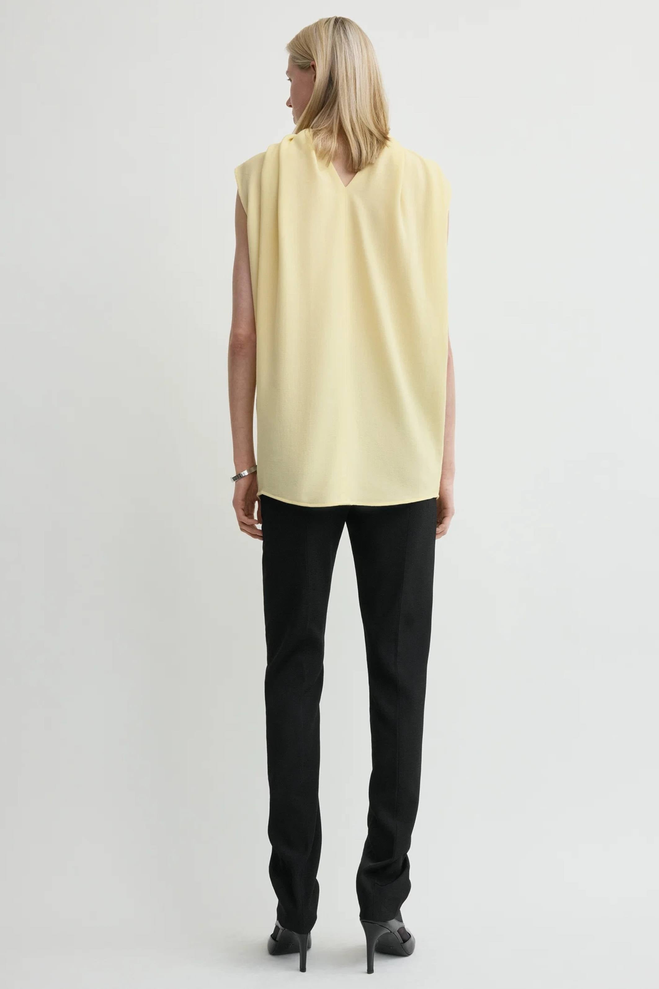 Cocoon cape blouse