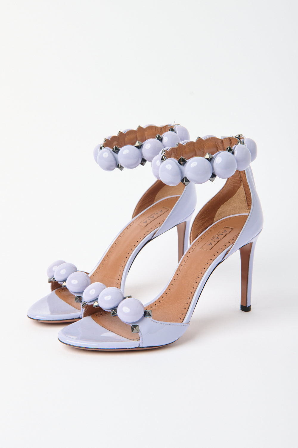 Sandalia de tacón alto de 90 mm "La Bombe