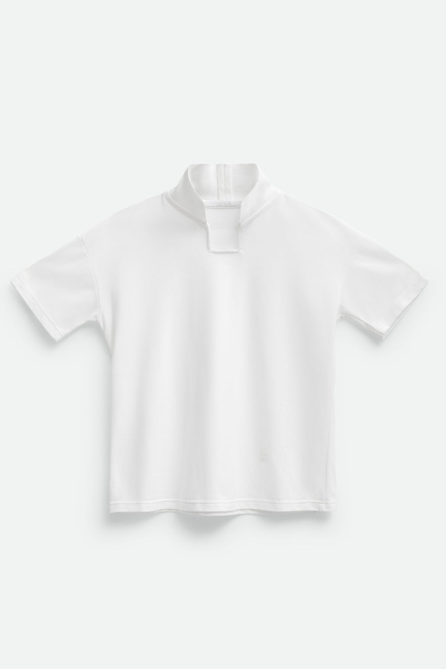SQUARE NECK POLO