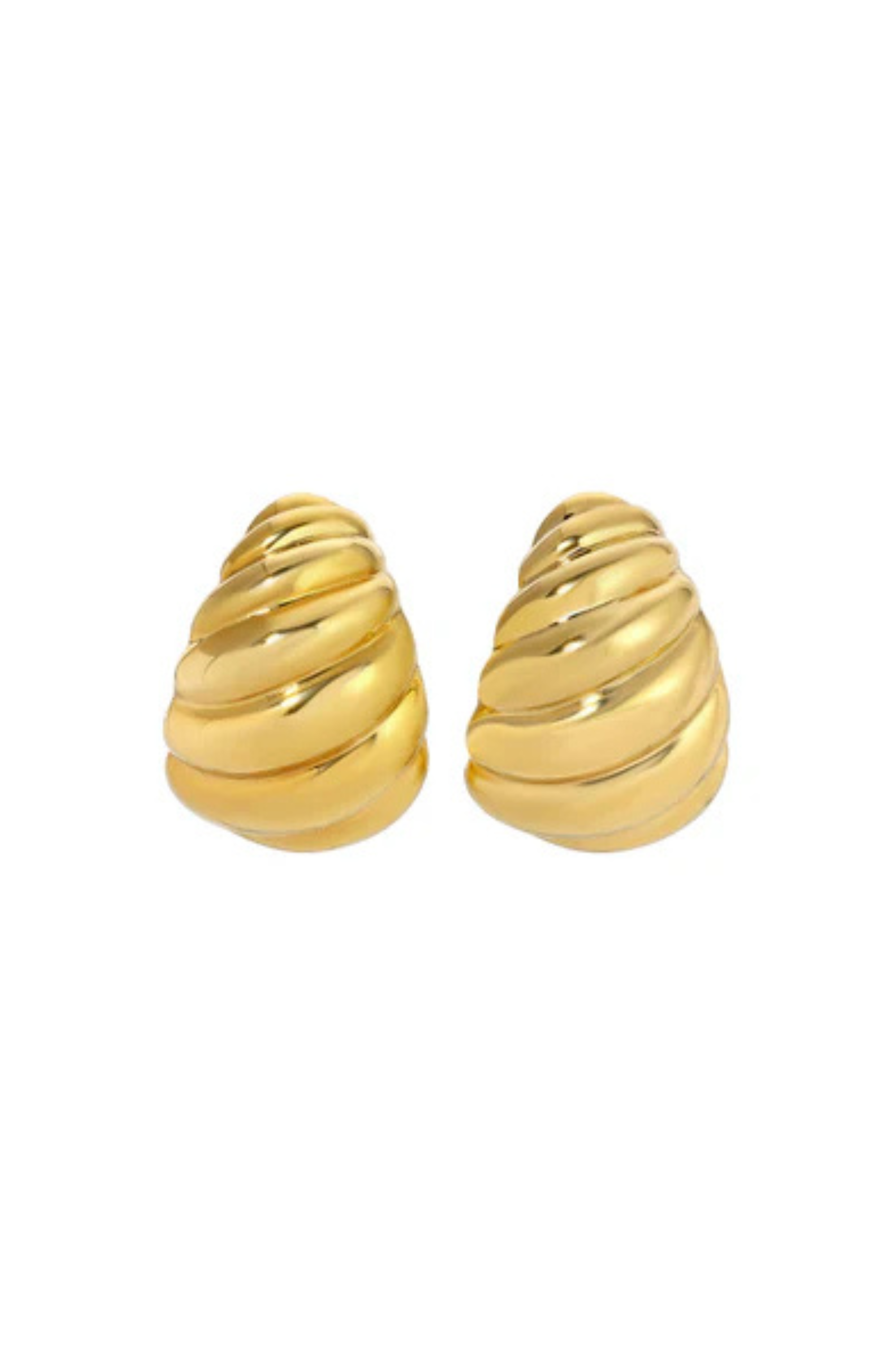 Heaven Mayhem Schelp Gouden Oorbel