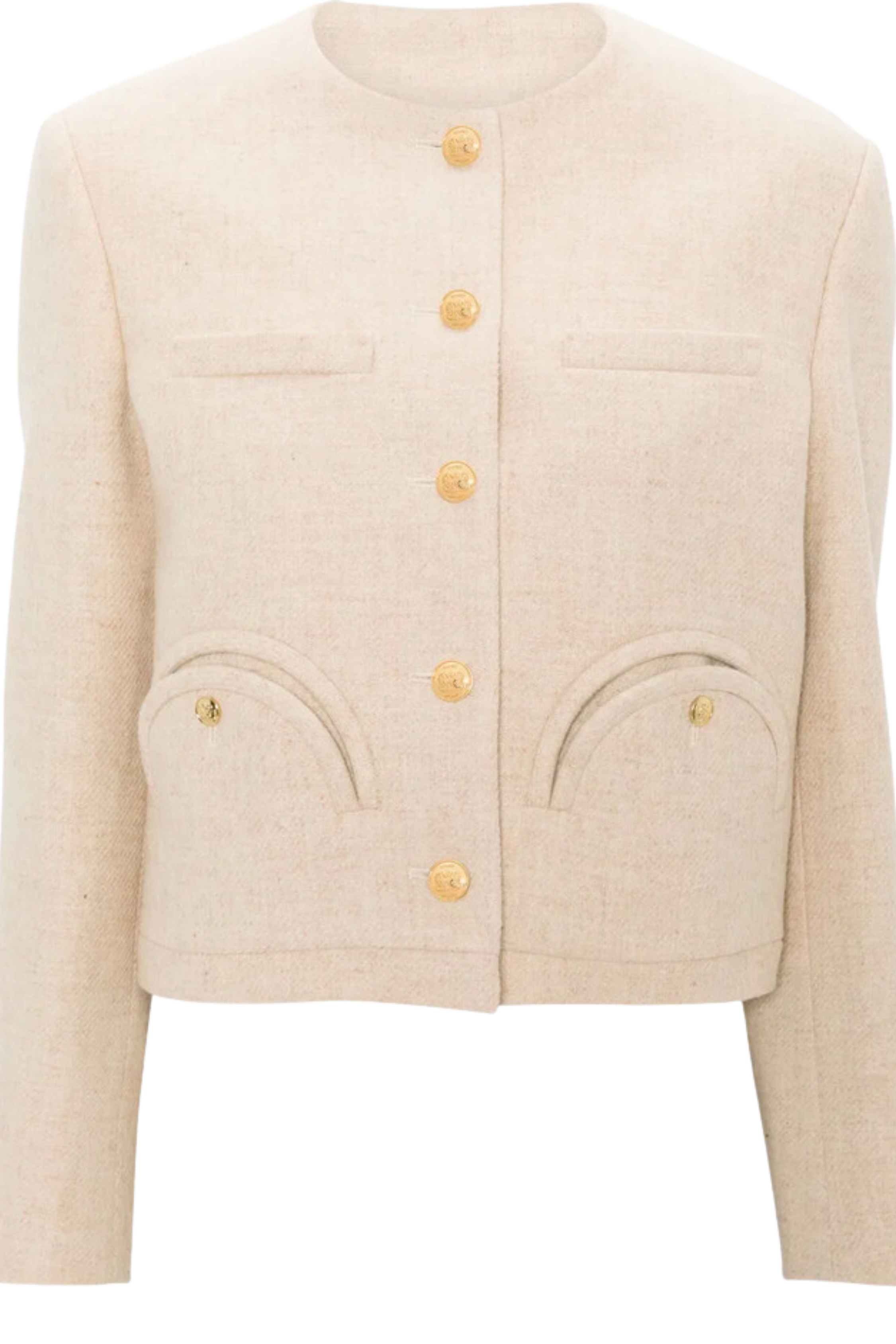 Blazé Milano Shamo Linen Blend Bolero Jacket - Bessette