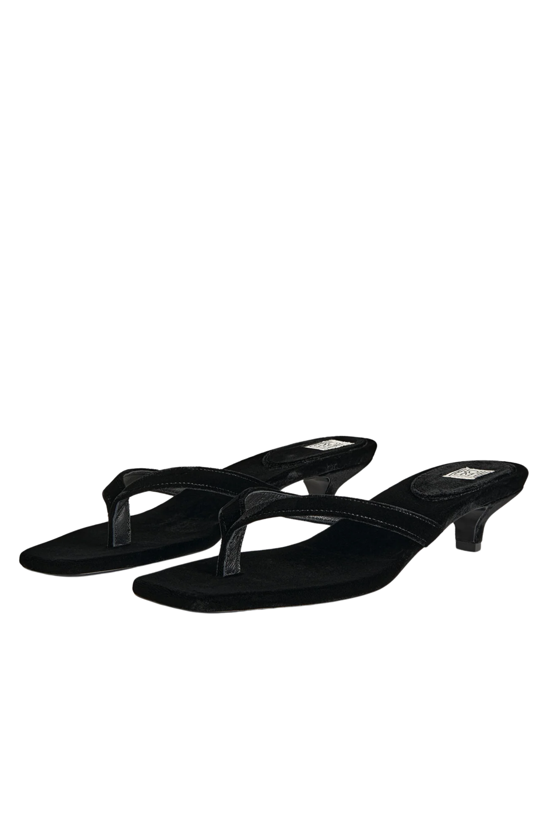 Toteme The Velvet Flip-Flop Heel