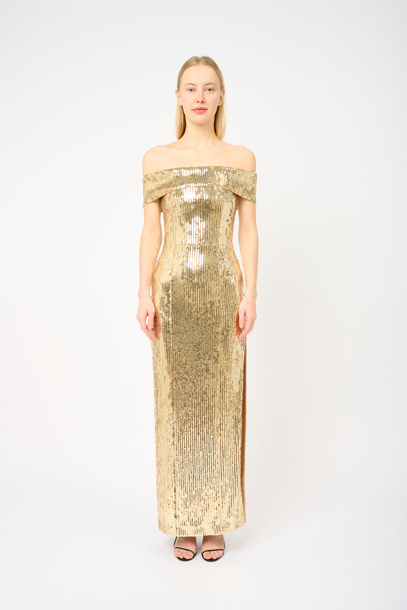 galvan gold dress The Glencoe H&M Women's Dress Size Ivy league the sculptural Clandestine Dress Size:S: Y 3.5-5.5