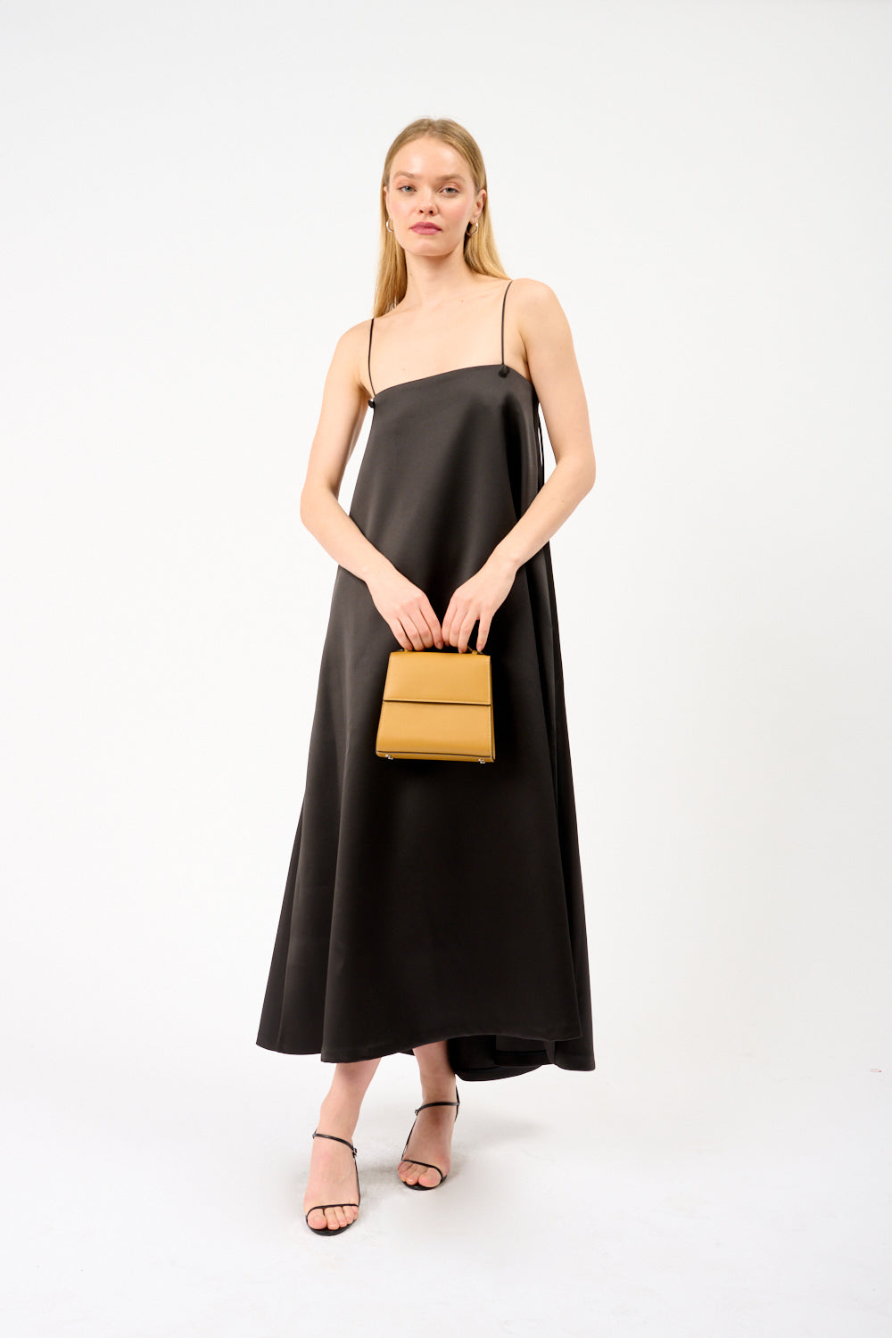 The Small Top Handle in Nappa