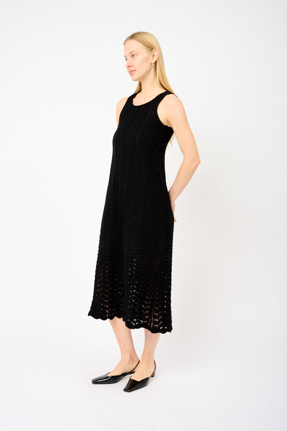 Вязаное платье "Иди