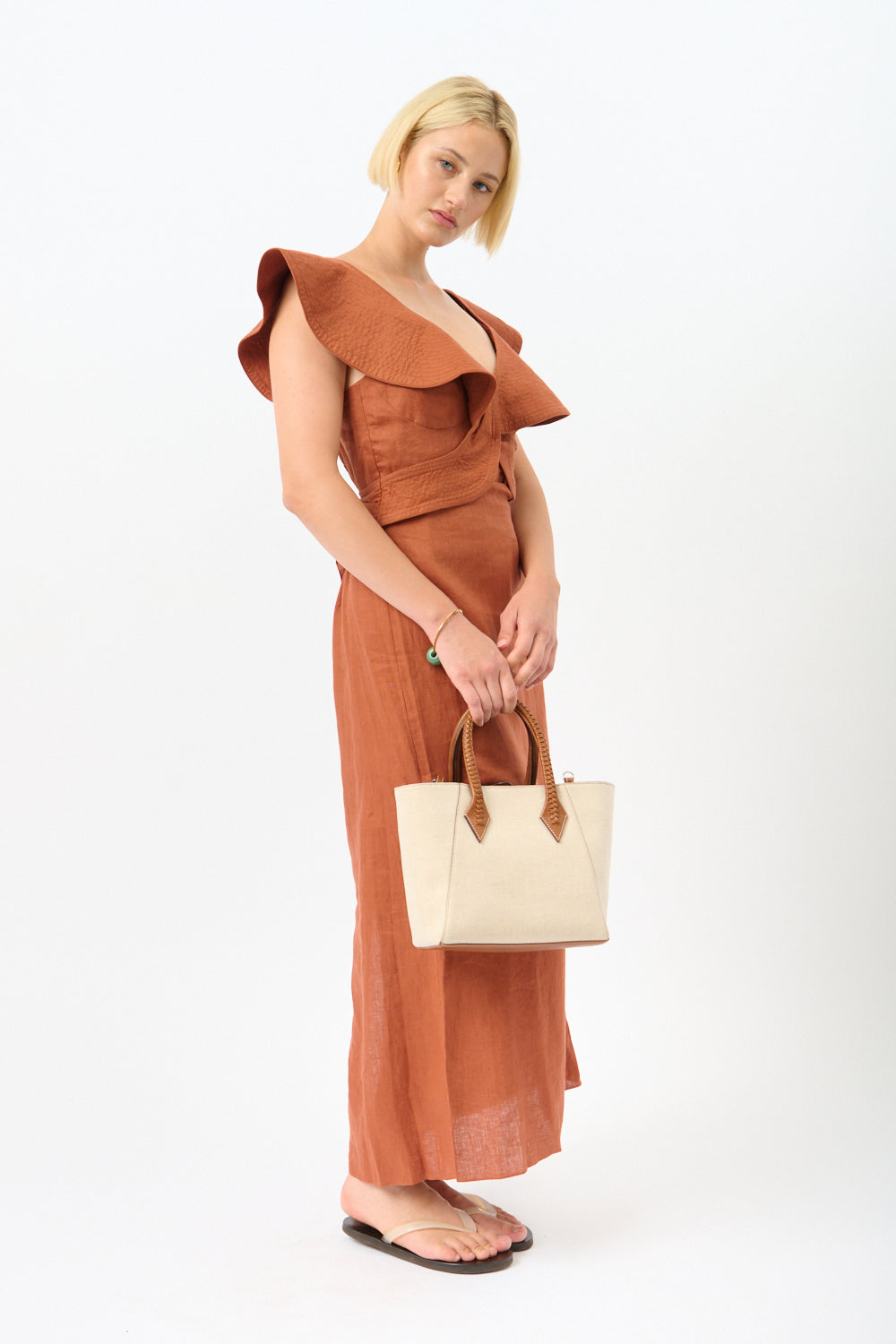 Johanna Ortiz Kilimanjaro Midi Dress - Bessette
