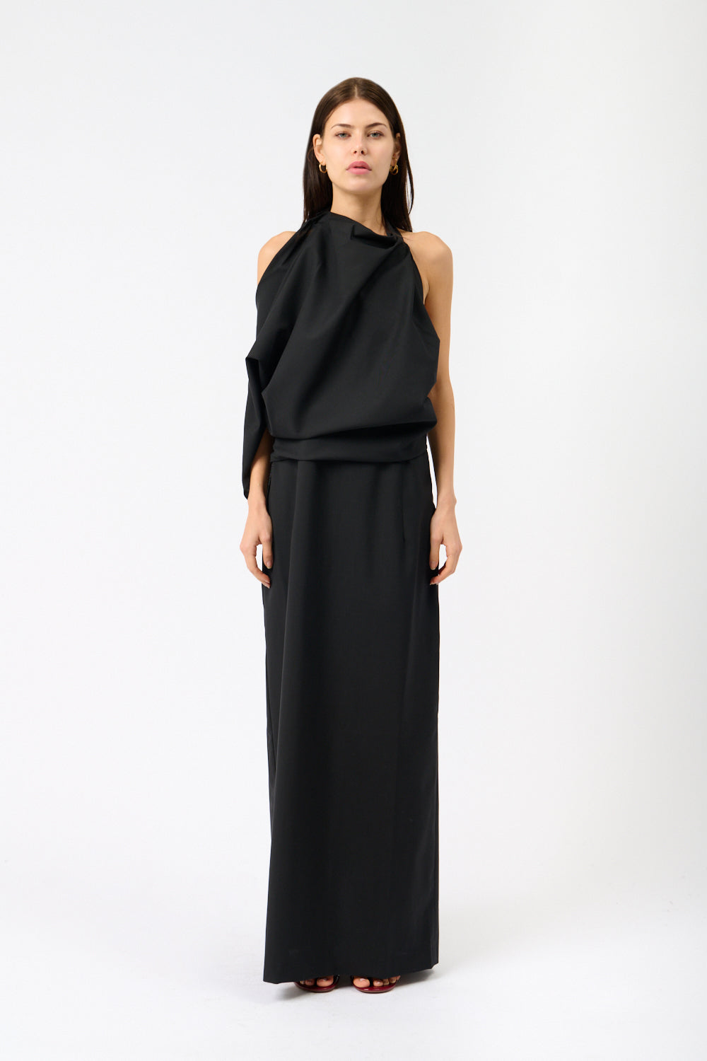 Róhe Occasion Dress with Open Back - Bessette