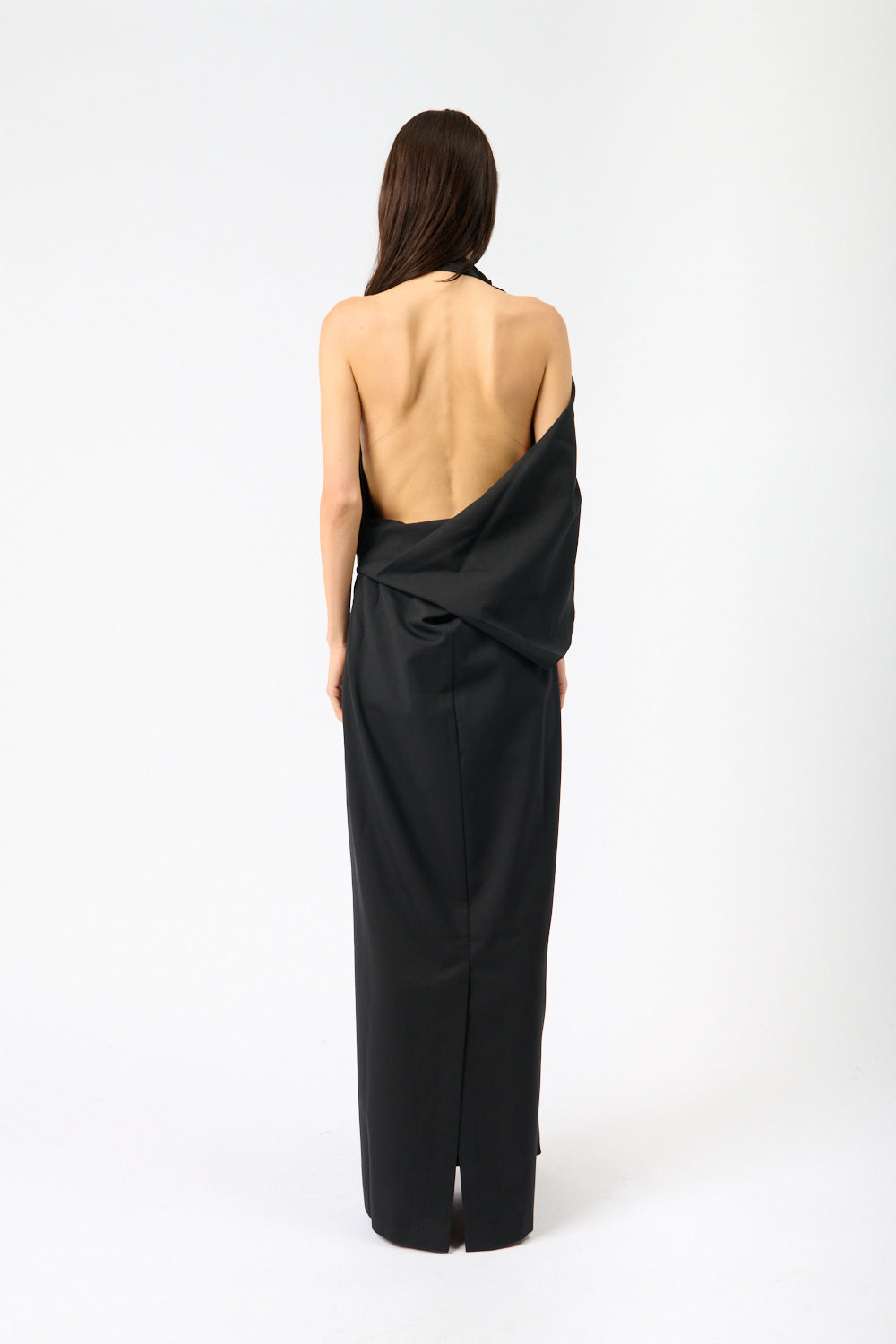 Róhe Occasion Dress with Open Back - Bessette