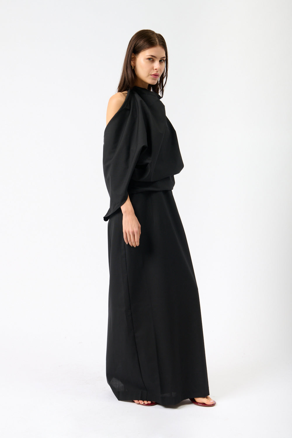 Róhe Occasion Dress with Open Back - Bessette
