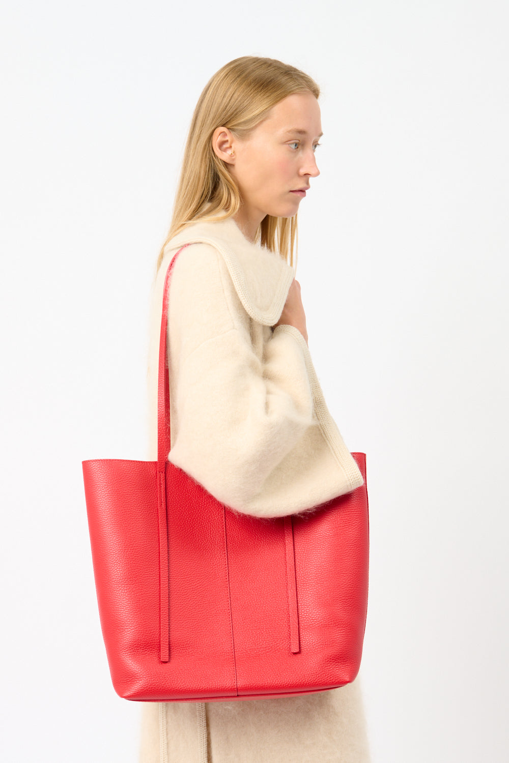 Abilso Leather Tote Bag