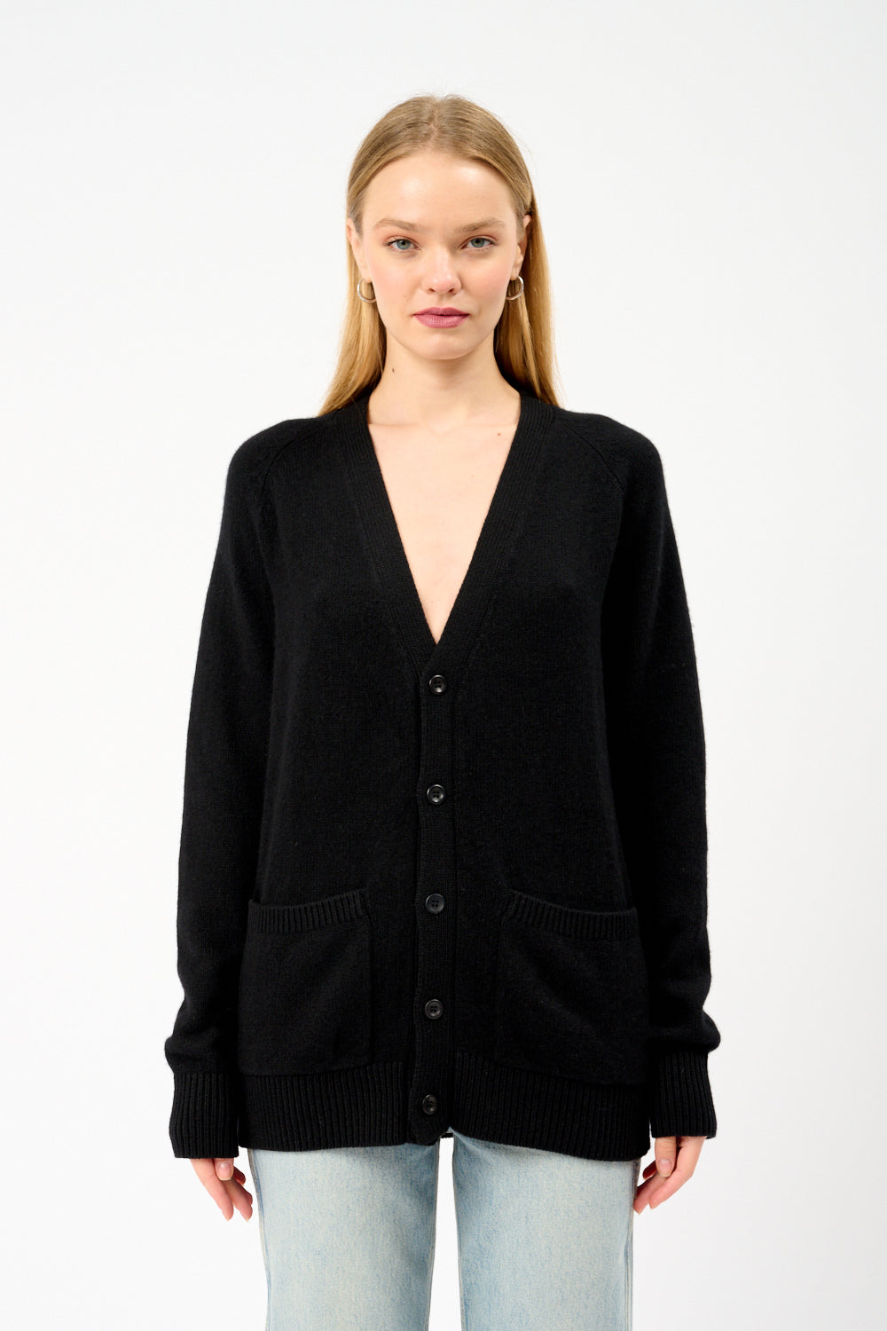 Heavy Cardigan Black