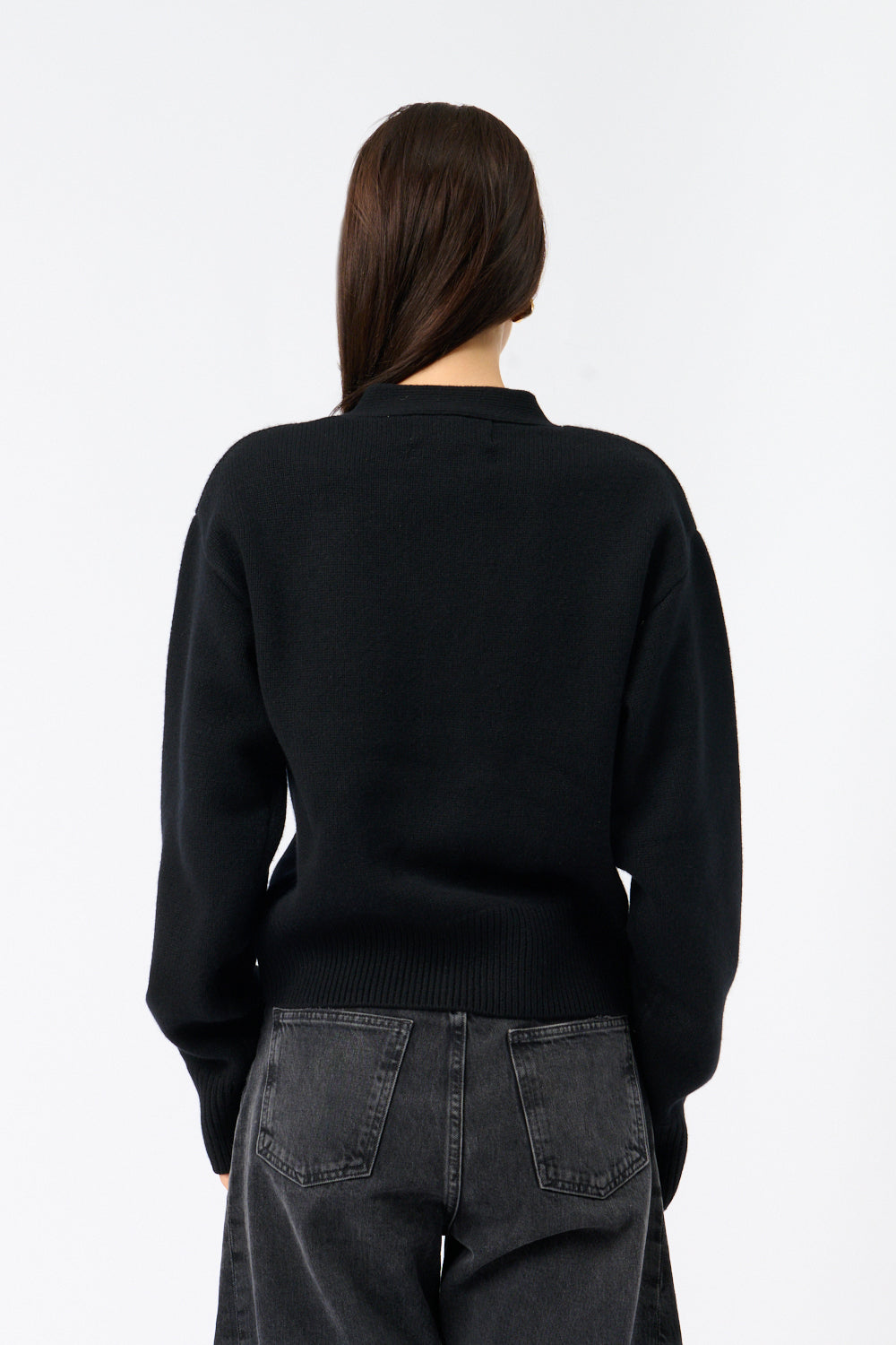 Extreme Cashmere Black Clover Cardigan