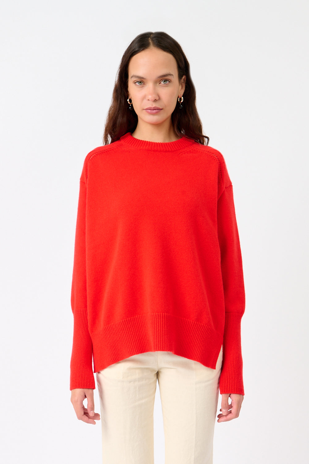 Fine Wool Knit Crew-Neck-Bite Studios-Bessette