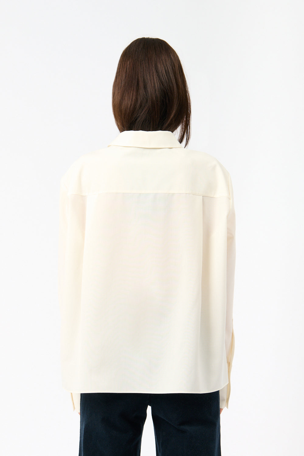Róhe Reimagined Collar Top - Bessette