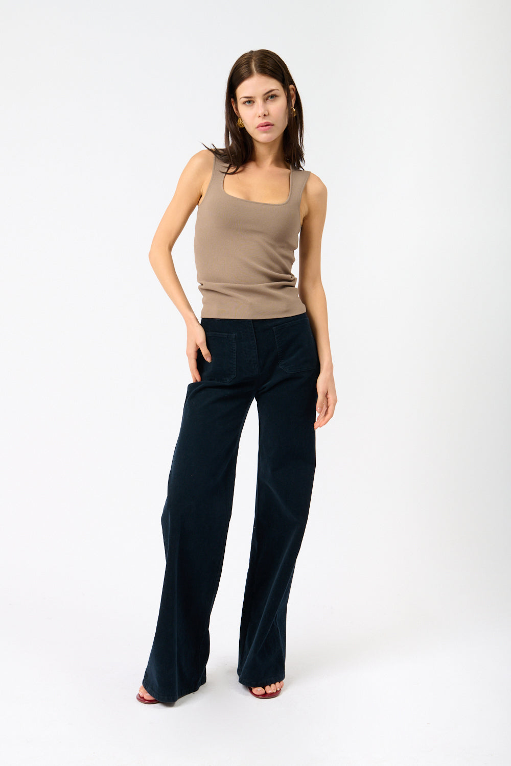 Róhe Bustier Shaped Knitted Top - Bessette