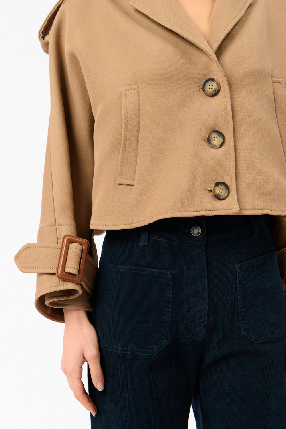 Max Mara Azzorre Wool Blend Cape - Bessette