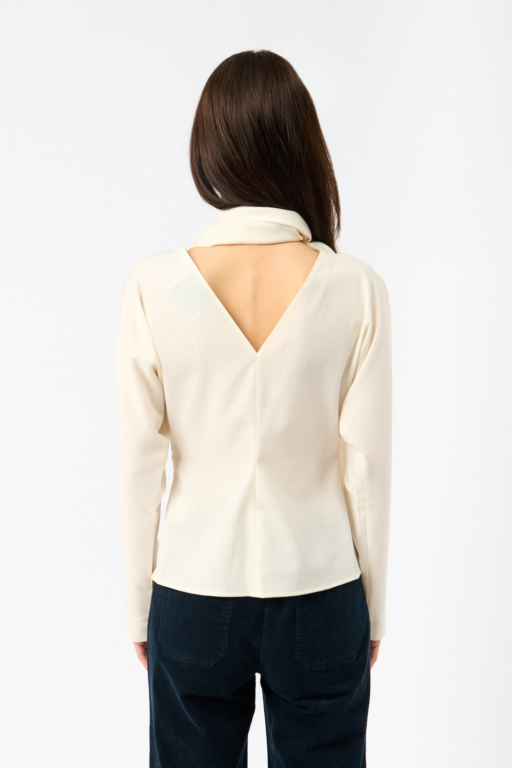 Róhe Scarf Top - Bessette