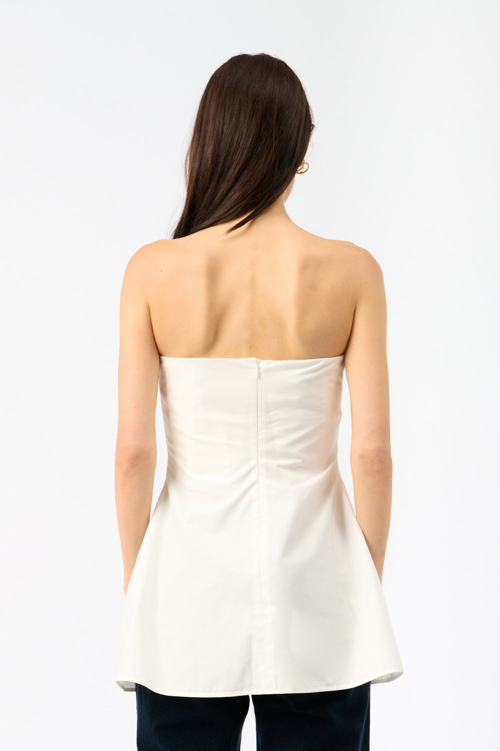 Róhe Sculptural Cotton Top - Bessette