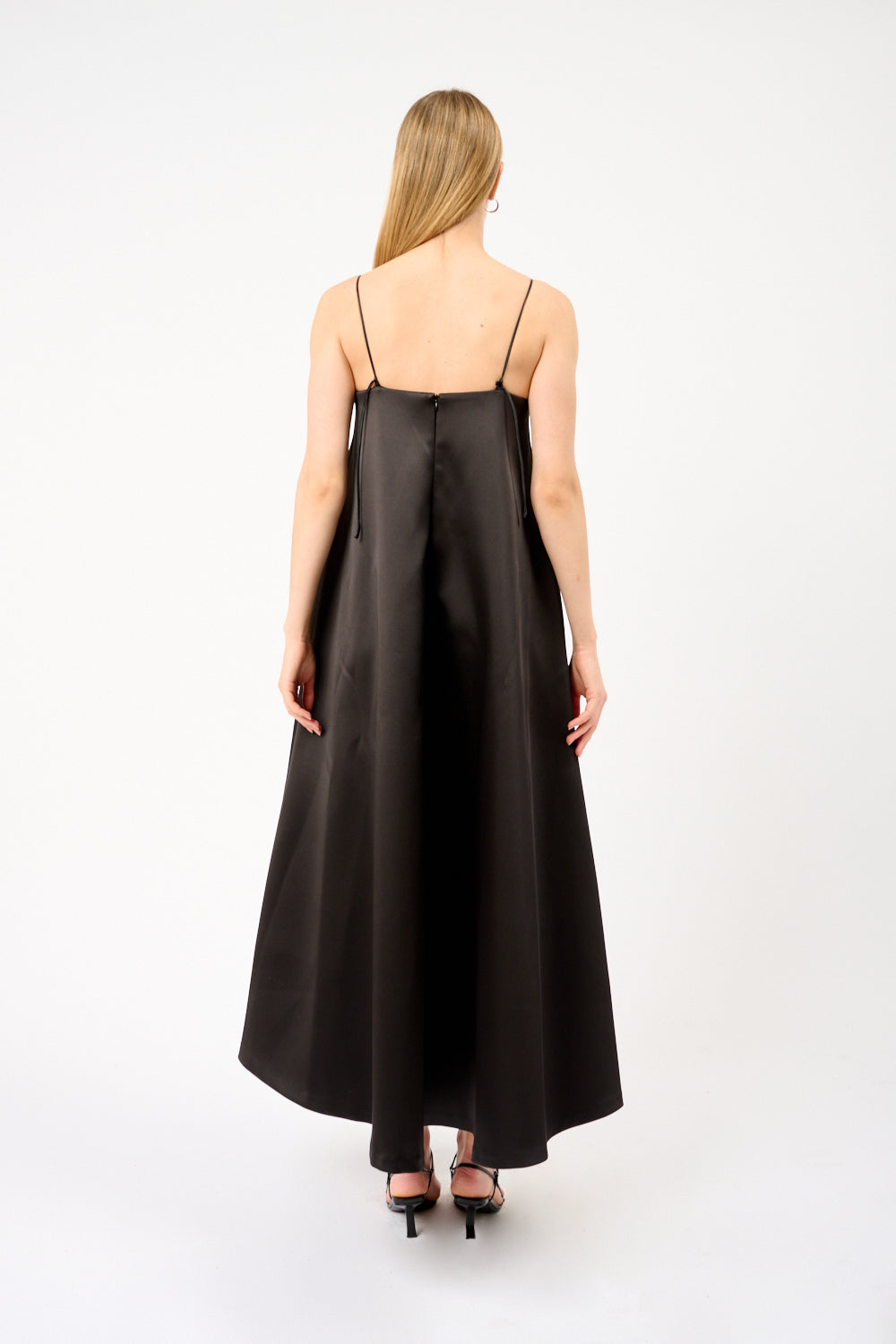 Róhe Voluminous Satin Evening Dress