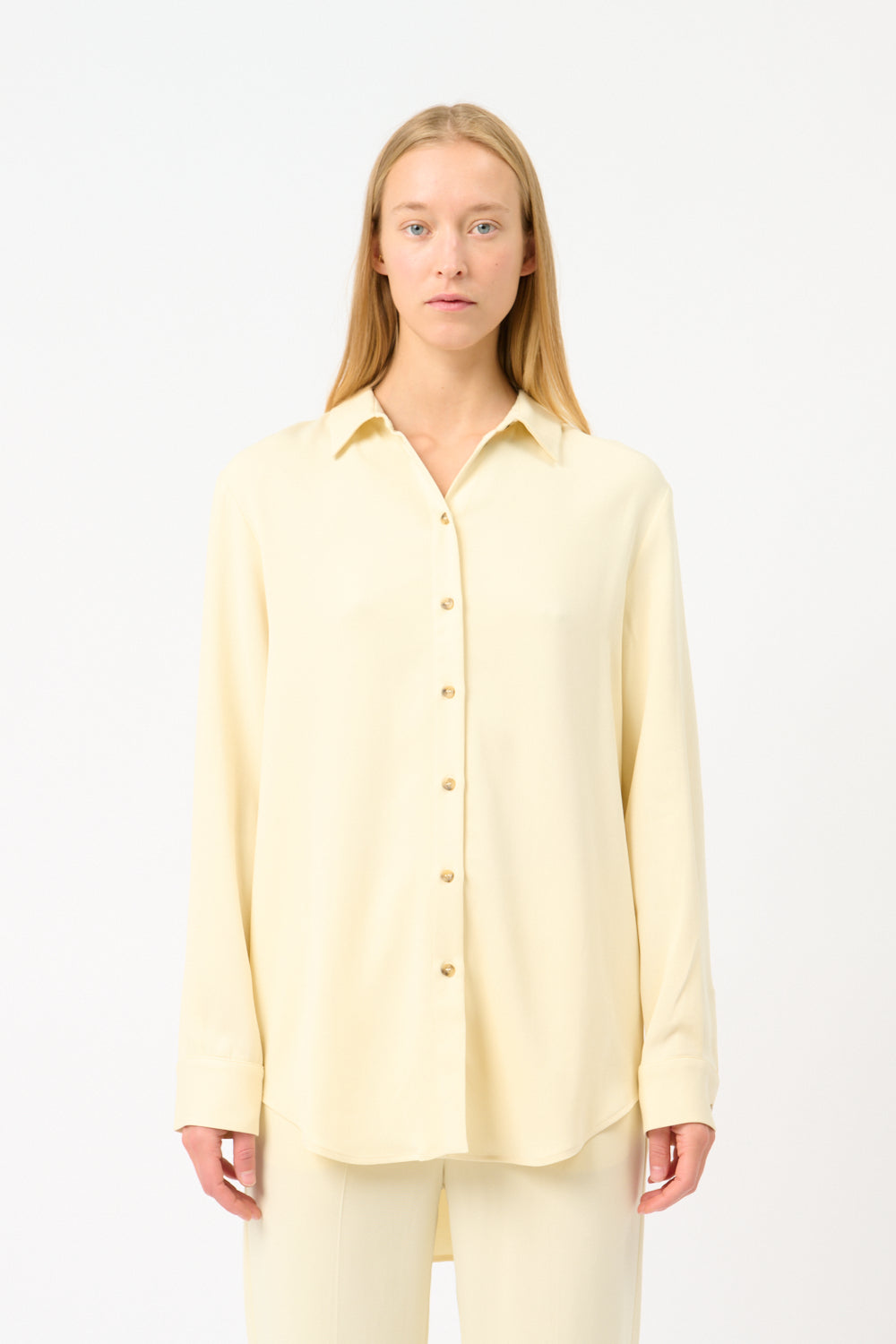 London Relaxed Dip Hem Shirt