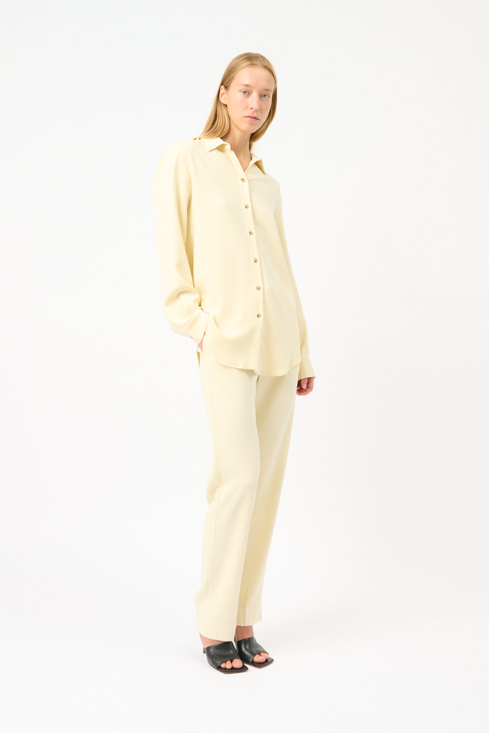 London Relaxed Dip Hem Shirt