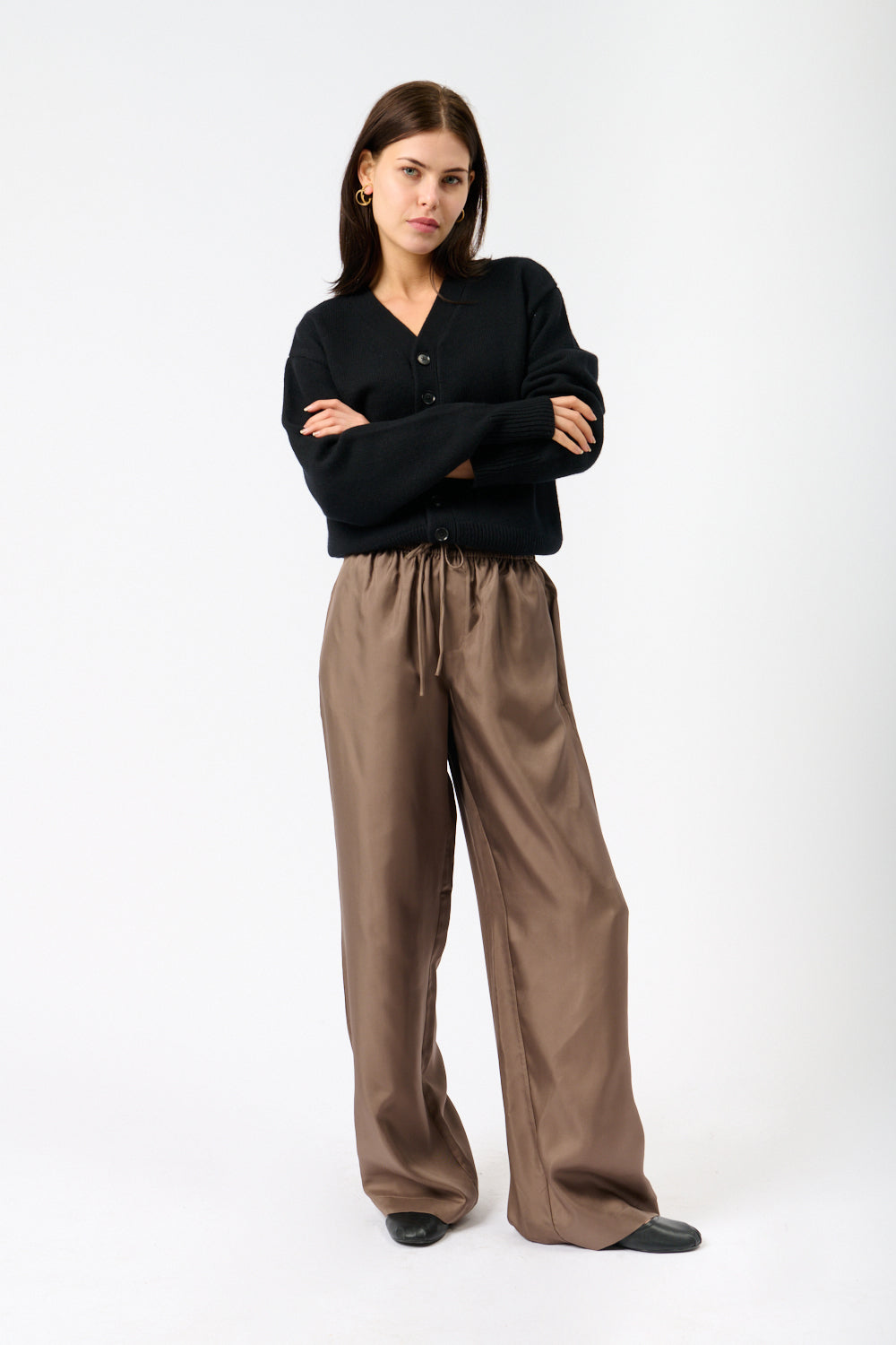 Róhe Relaxed Silk Trouser - Bessette