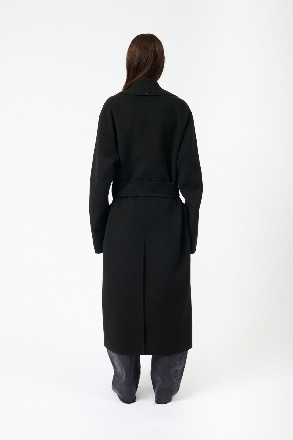 Sportmax Veleno Belted Wool Coat - Bessette