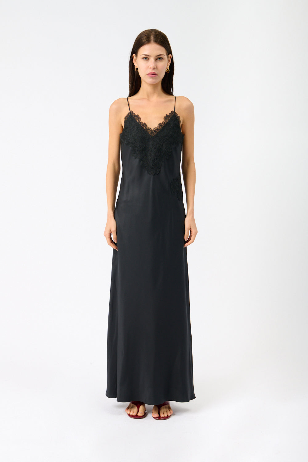 Róhe Lace Camisole Dress - Bessette