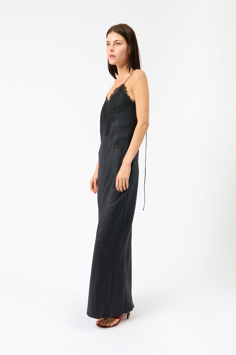 Róhe Lace Camisole Dress - Bessette