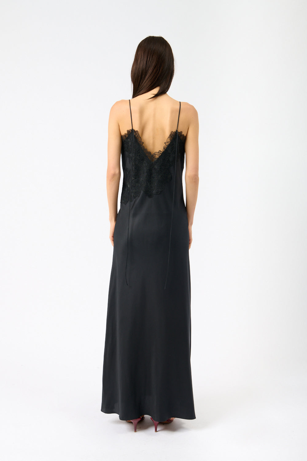 Róhe Lace Camisole Dress - Bessette