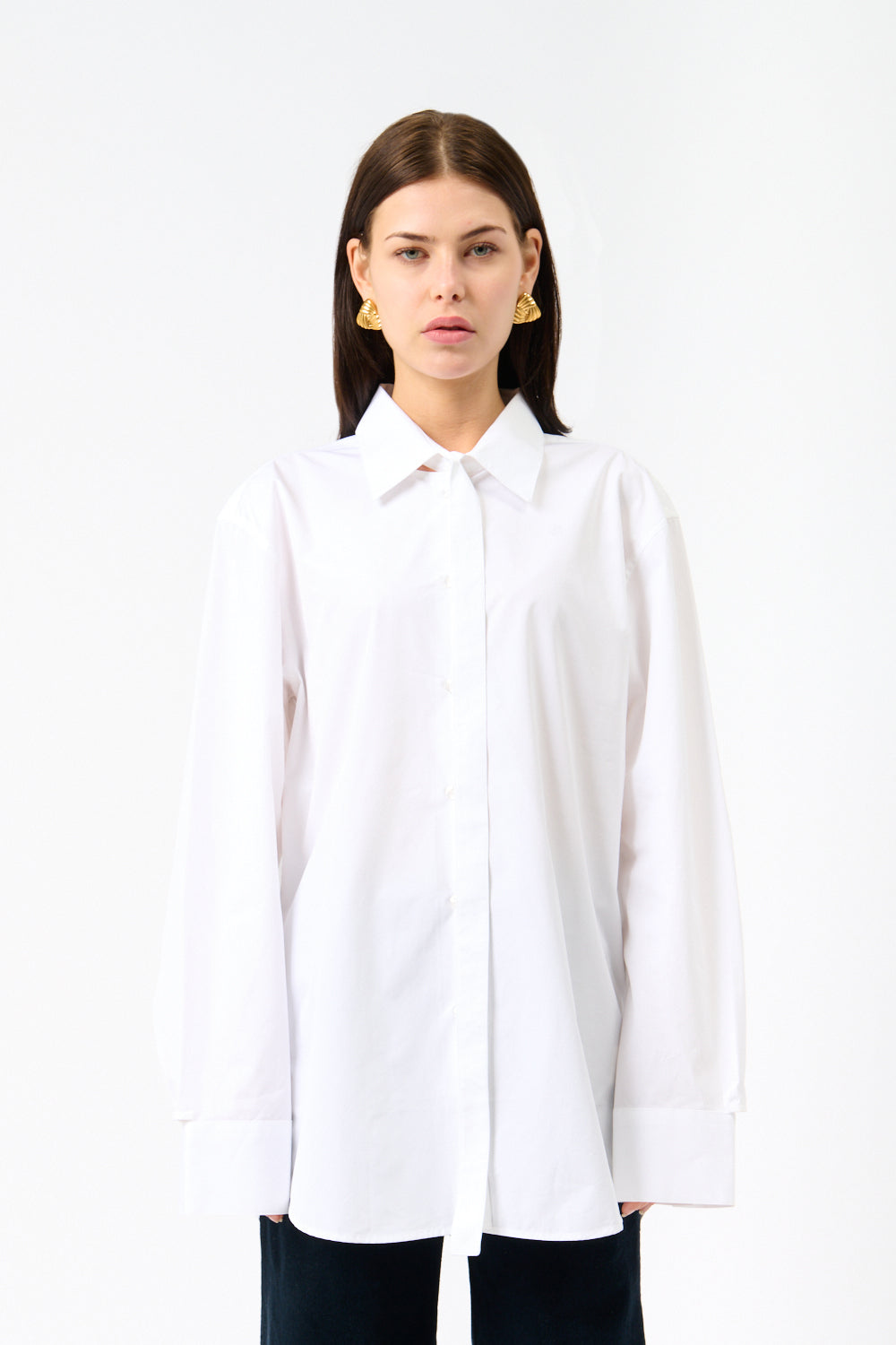 Róhe Deconstructed Poplin Shirt - Bessette