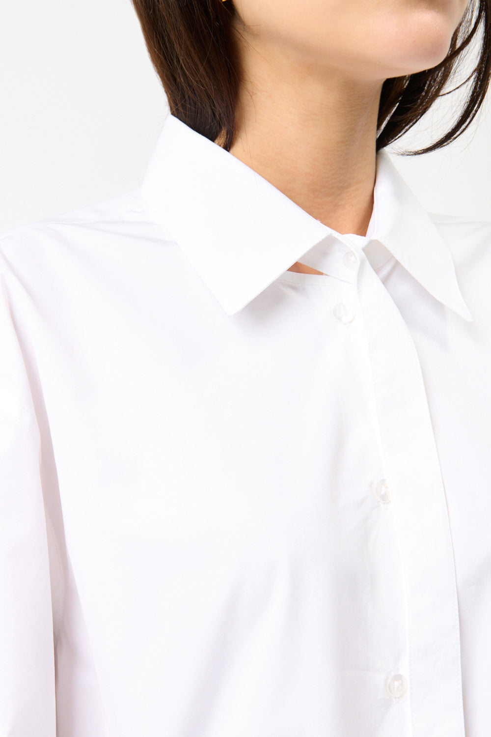 Róhe Deconstructed Poplin Shirt - Bessette