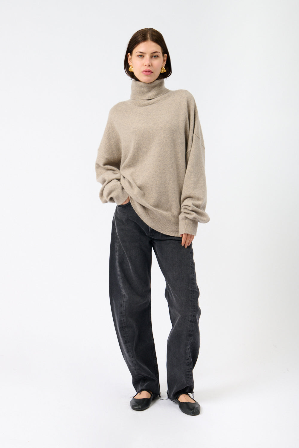 Extreme Cashmere Jill Turtleneck Cashmere Sweater