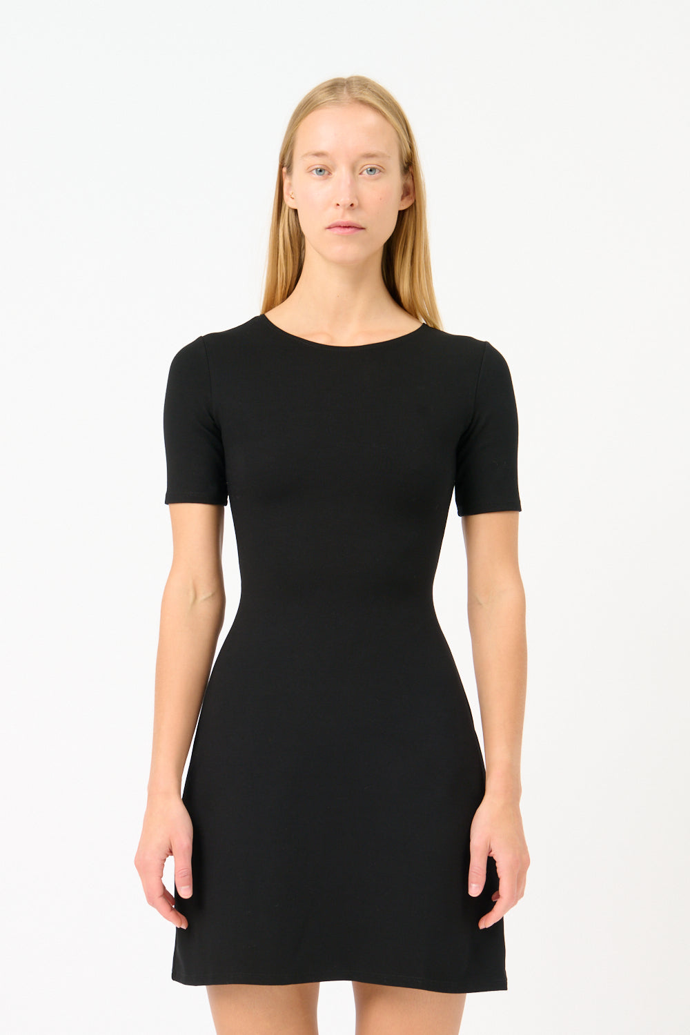 LESET Rio Short Sleeve Mini Dress